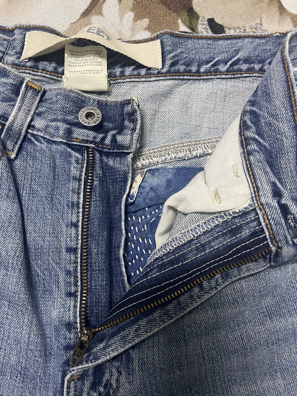 Gap × Vintage Vintage Gap 1969 Fleet Jeans Size US 29 - 6 Thumbnail