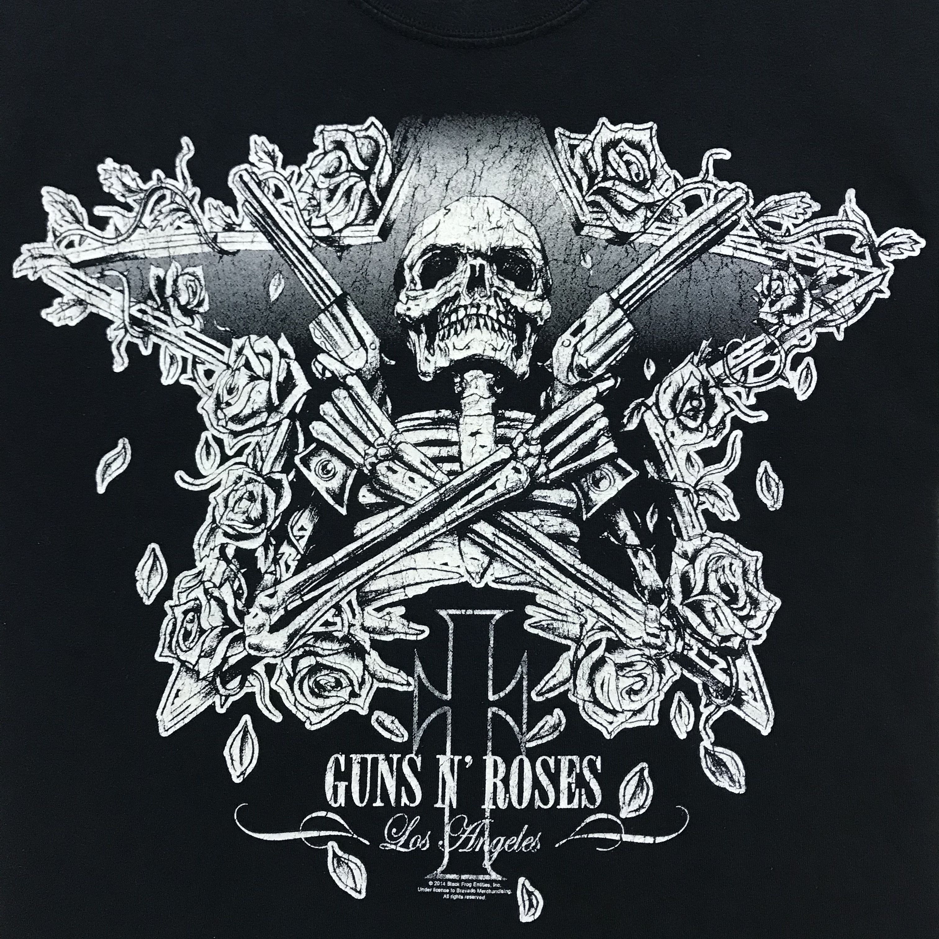 Guns N' Roses GUNS N ROSES 2014 Vintage T-Shirt Band Tee Rock Los Angeles Size US L / EU 52-54 / 3 - 5 Thumbnail