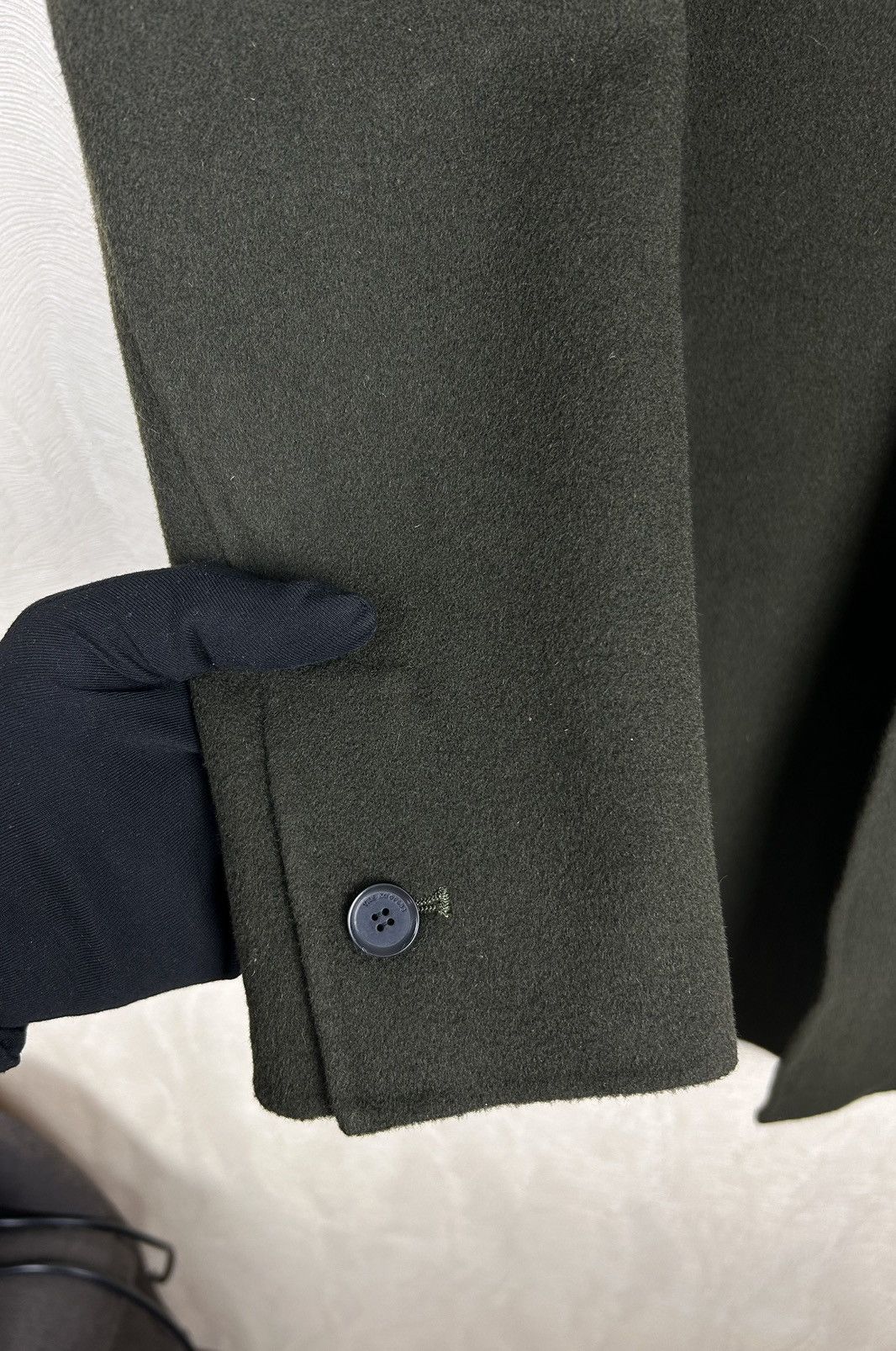 Designer × The Kooples The Kooples Khaki 100% Wool Coat Overcoat Jacket Size 46 / S Size US S / EU 44-46 / 1 - 6 Thumbnail