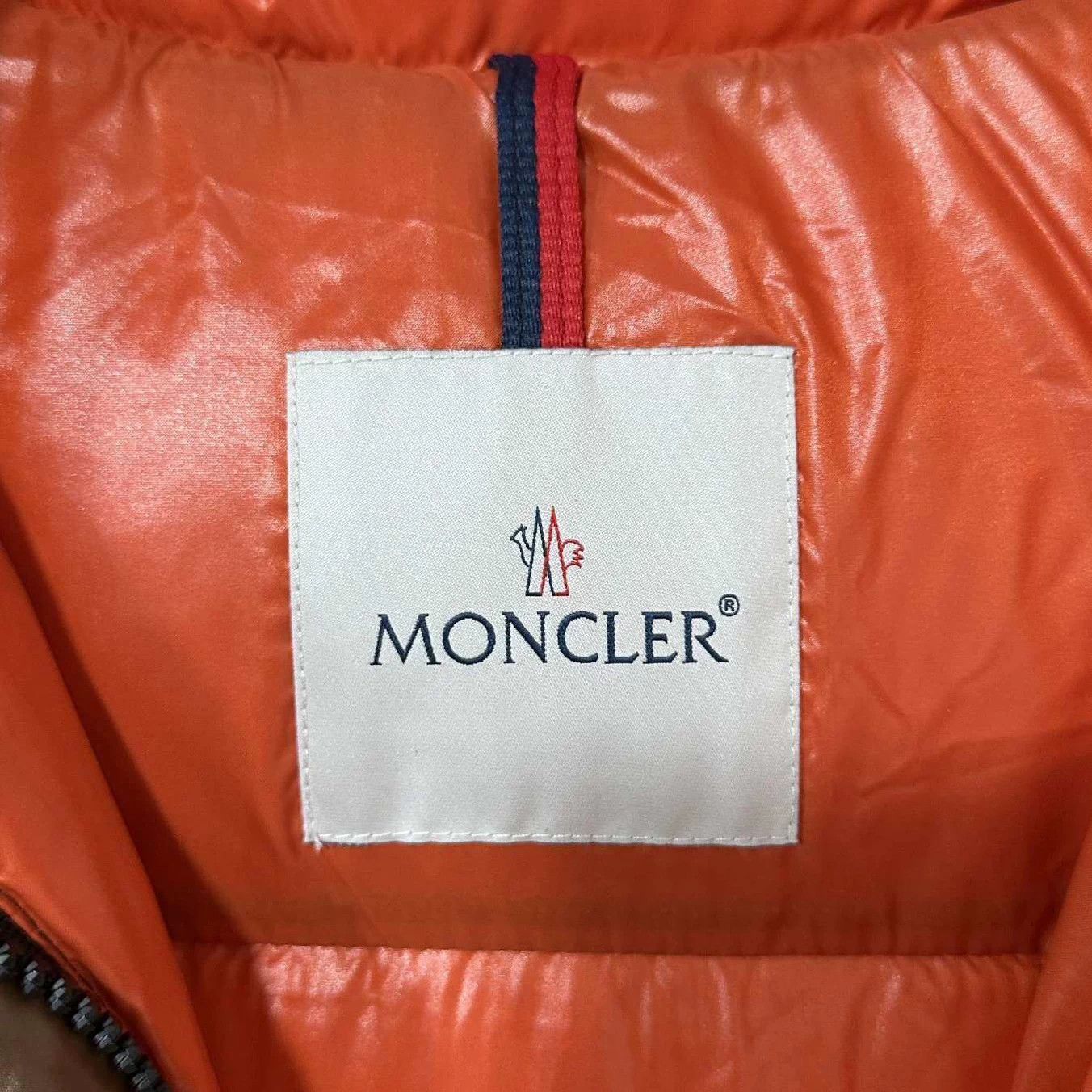 Moncler Moncler Parana down jacket 00 brown orange new Size XXS / US 00 / IT 34 - 7 Thumbnail