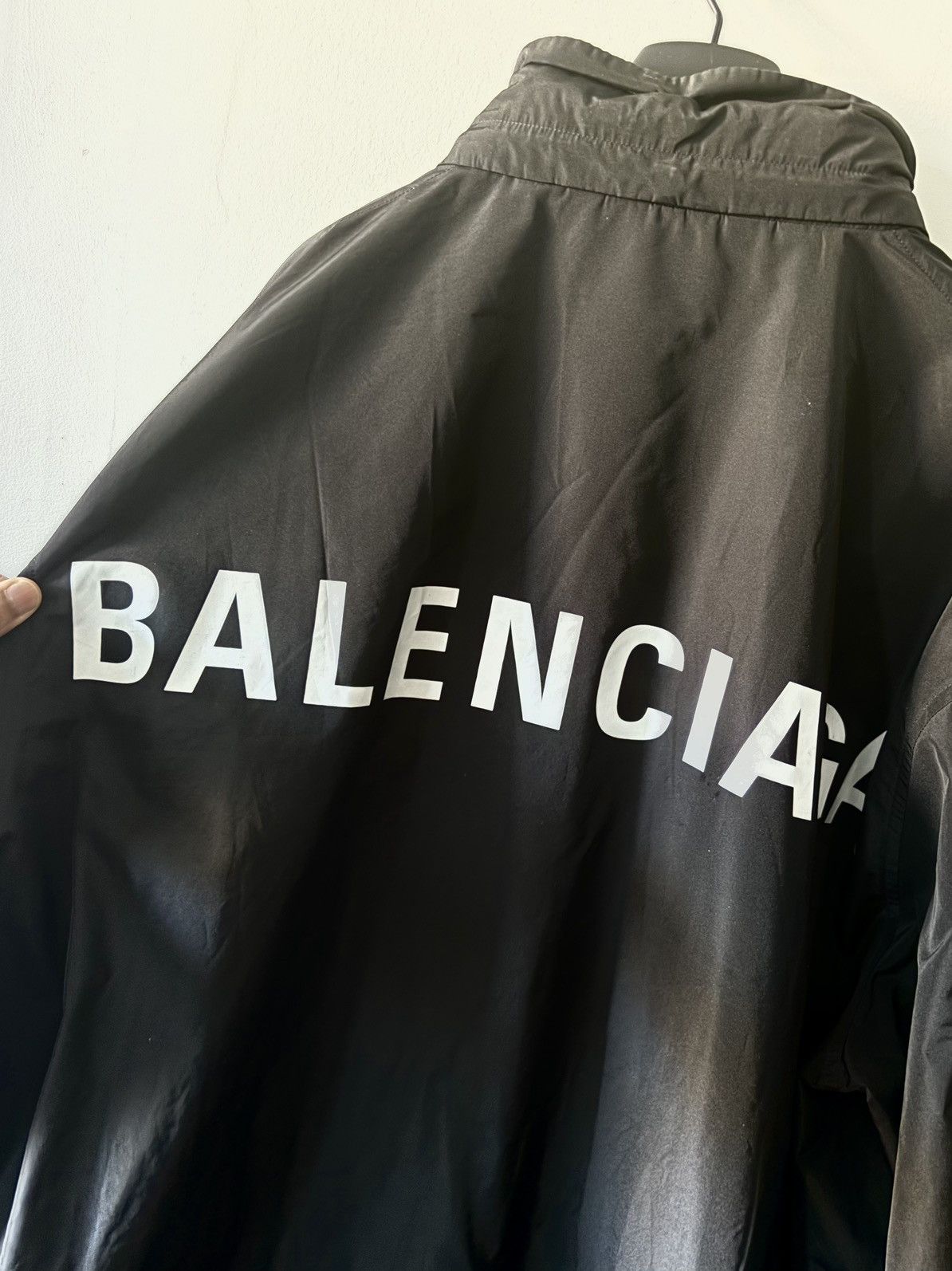 Balenciaga Balenciaga Nylon Windbreaker Jacket Size US S / EU 44-46 / 1 - 11 Thumbnail