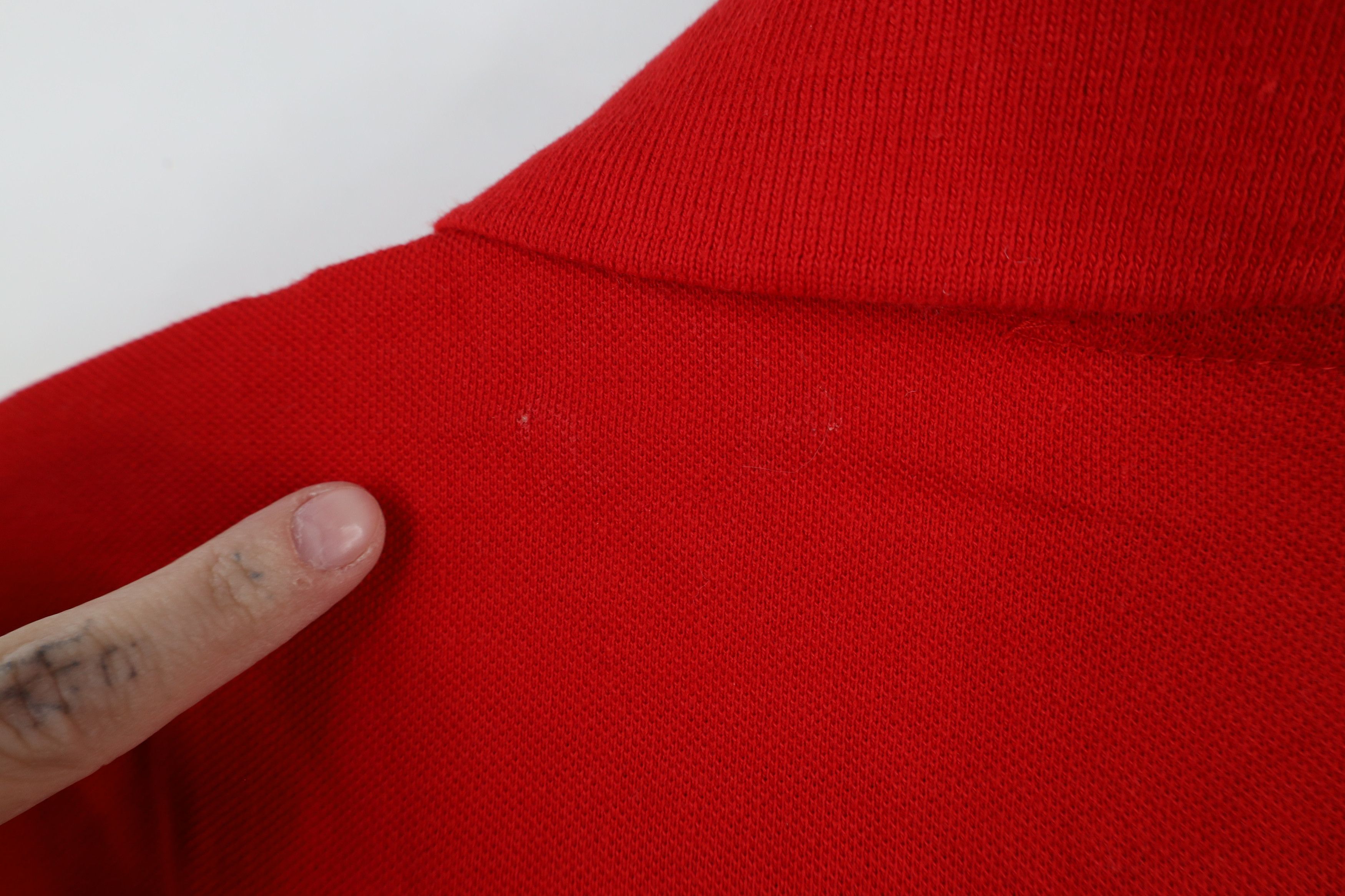 Southpole × Vintage Vintage Y2K Southpole Crest Collared Polo Shirt Red Cotton Size US L / EU 52-54 / 3 - 9 Thumbnail