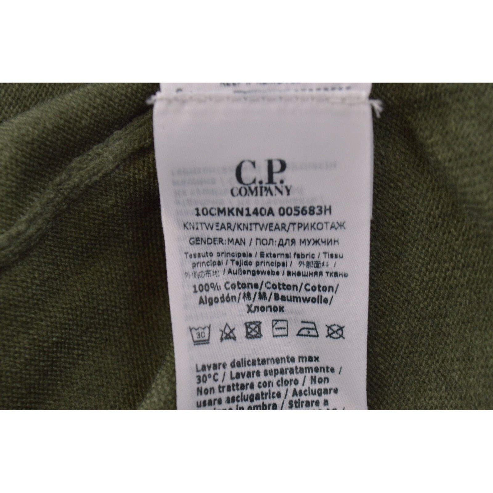 C.P. Company C.P. Company Sweater Size US M in Green Size US M / EU 48-50 / 2 - 3 Thumbnail