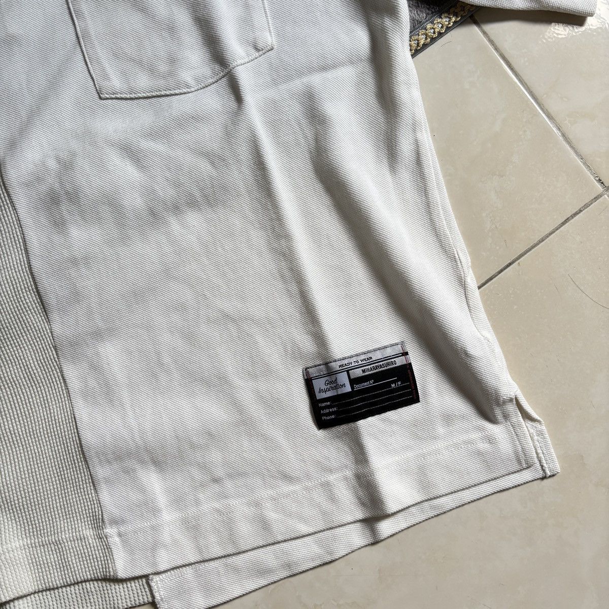 GU × Maison MIHARA YASUHIRO Maison Miharayashuiro split t-shirt Size US S / EU 44-46 / 1 - 5 Thumbnail