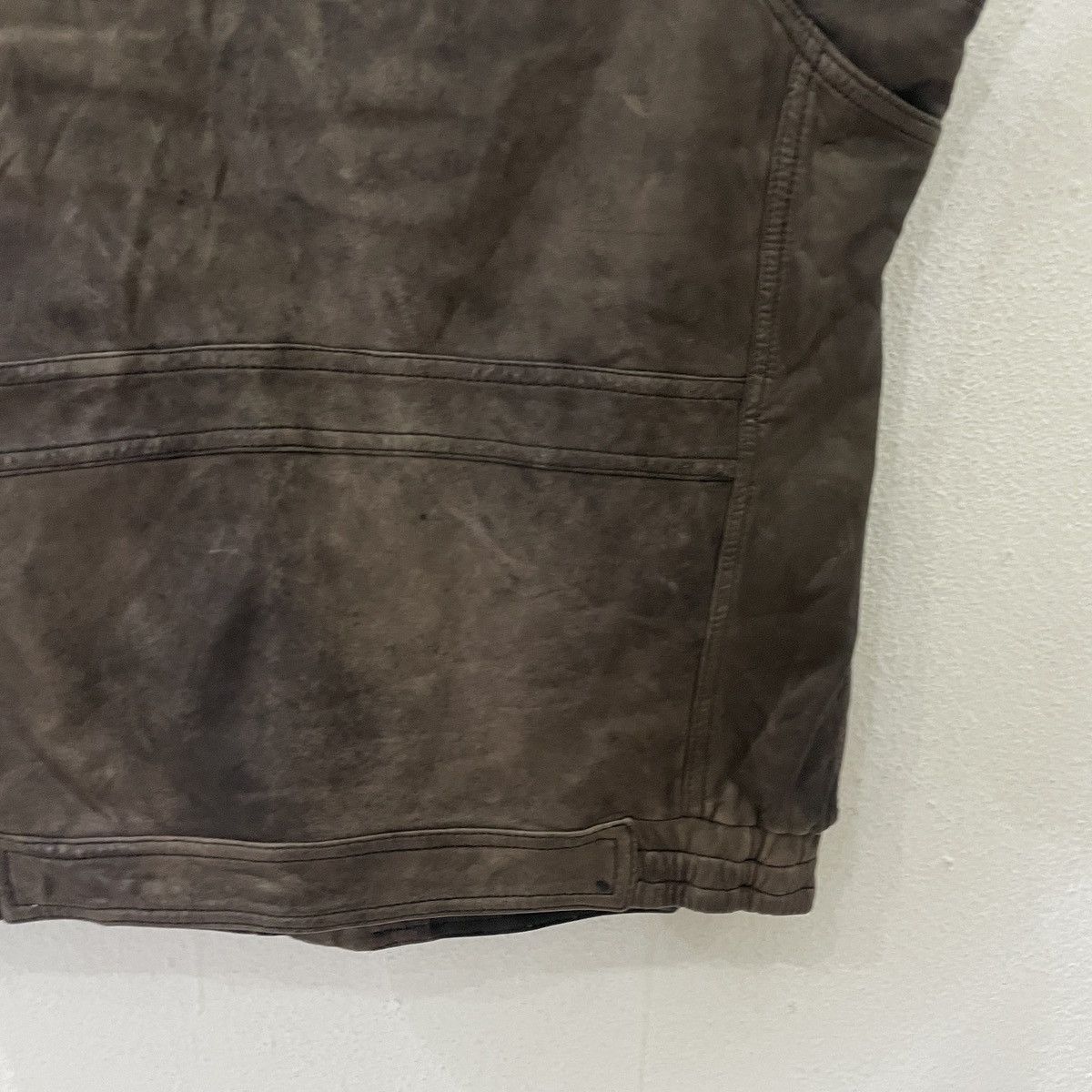 Diesel Vintage Diesel Leather Vest Size US S / EU 44-46 / 1 - 10 Thumbnail