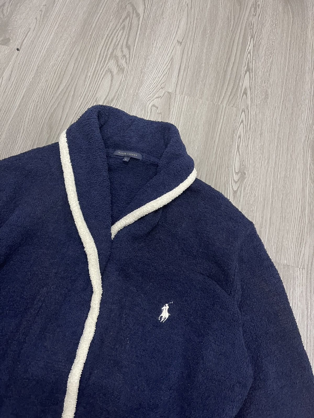 Ralph Lauren Ralph Lauren Cotton Terry Bath Robe Size US L / EU 52-54 / 3 - 2 Thumbnail