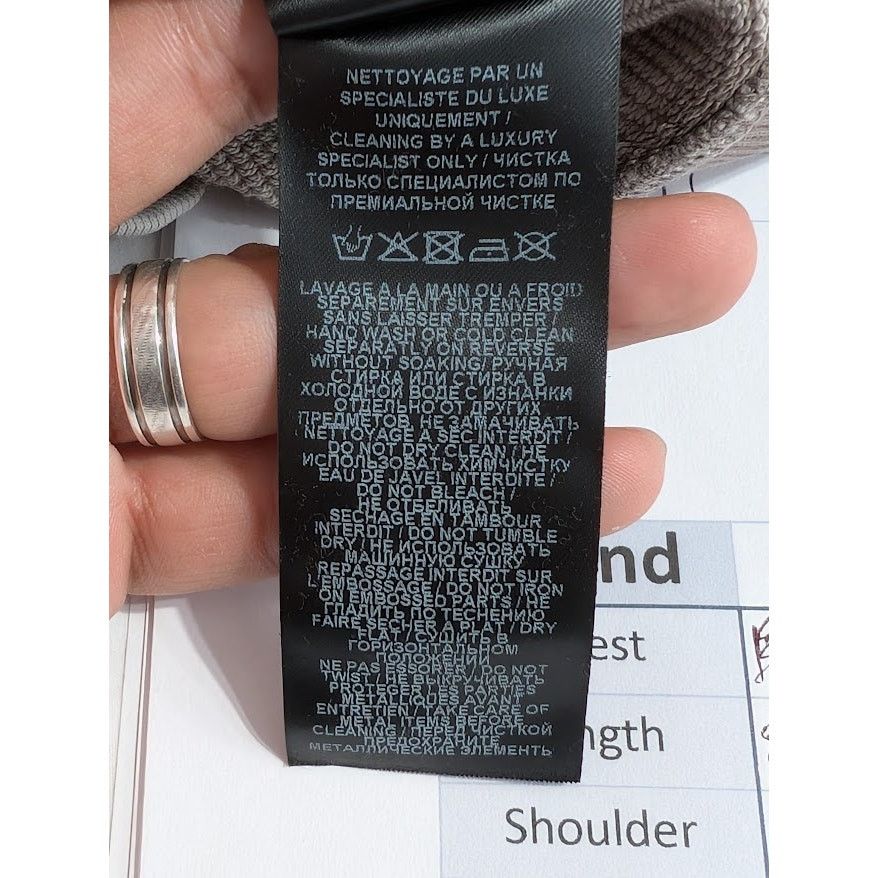 Balmain o1rshd1 Washed Hoodie in Grey Size US S / EU 44-46 / 1 - 22 Thumbnail