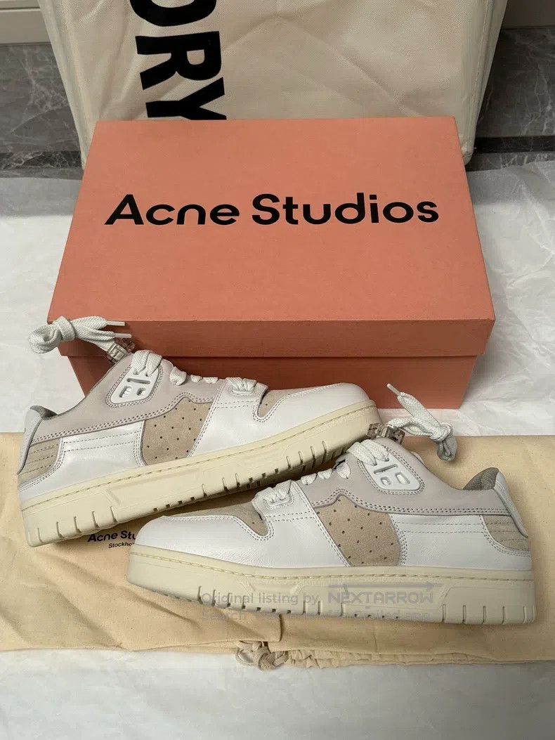 Acne Studios Acne Studios Beige Sneakers Size US 6 / EU 39 - 7 Thumbnail