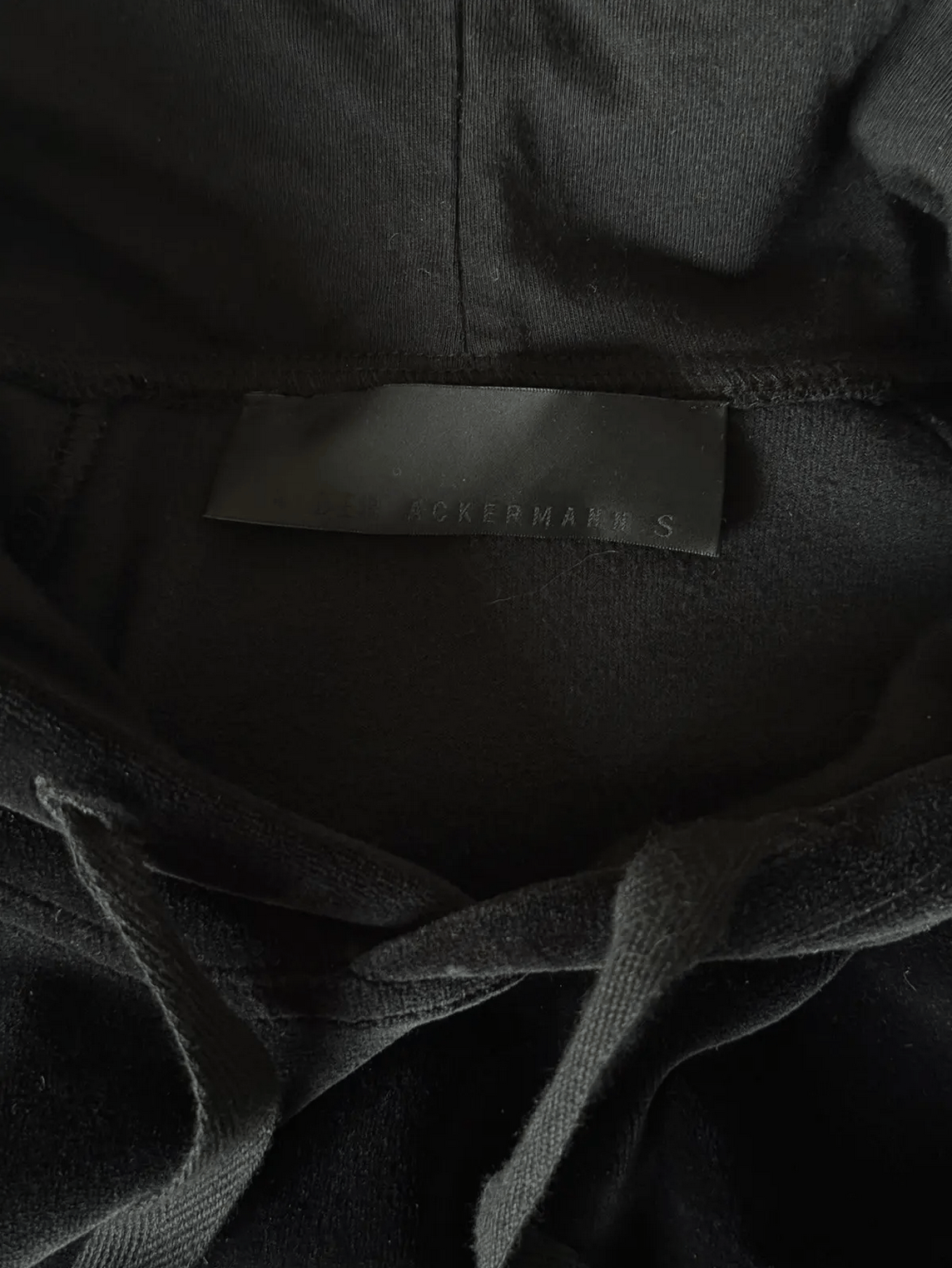 Haider Ackermann HOODIE SIOUXIES BLACK Size US S / EU 44-46 / 1 - 5 Thumbnail