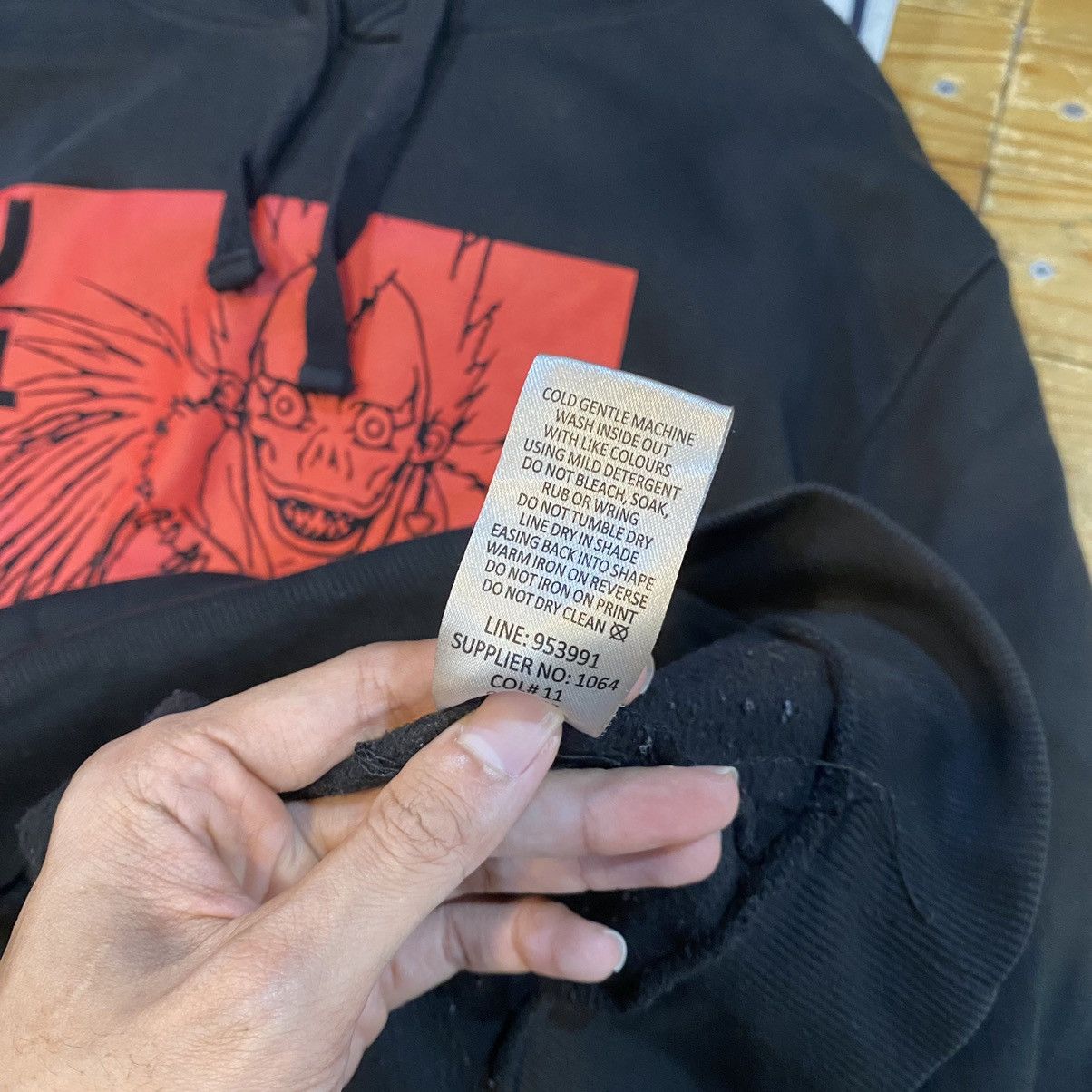 Anime Rare!!! Ryuk Death Note Movie Hoodie Anime Japan Size US XXL / EU 58 / 5 - 12 Thumbnail