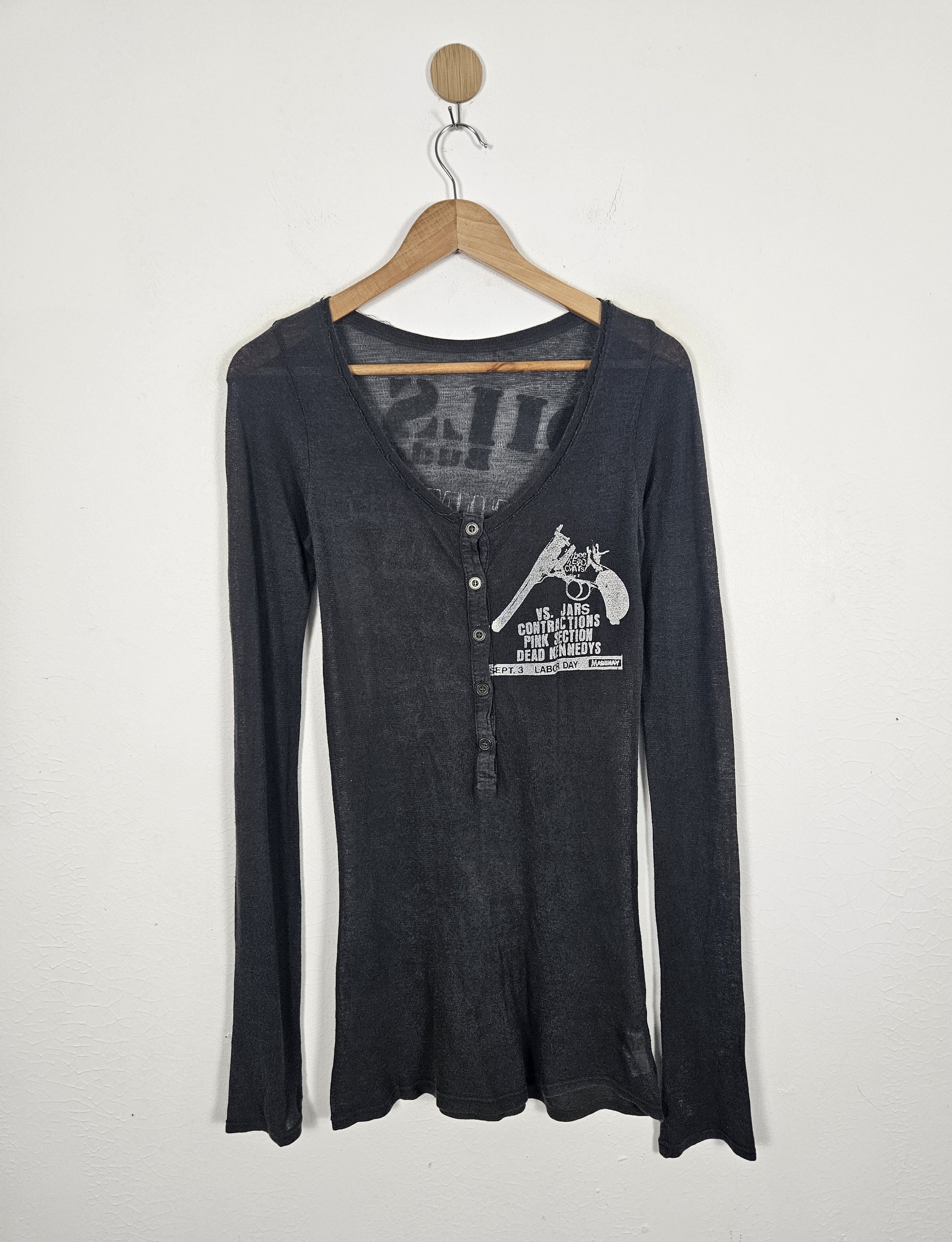 Band Tees Punk Style Dead Kennedy Subhuman shirt Size XS / US 0-2 / IT 36-38 - 1 Thumbnail