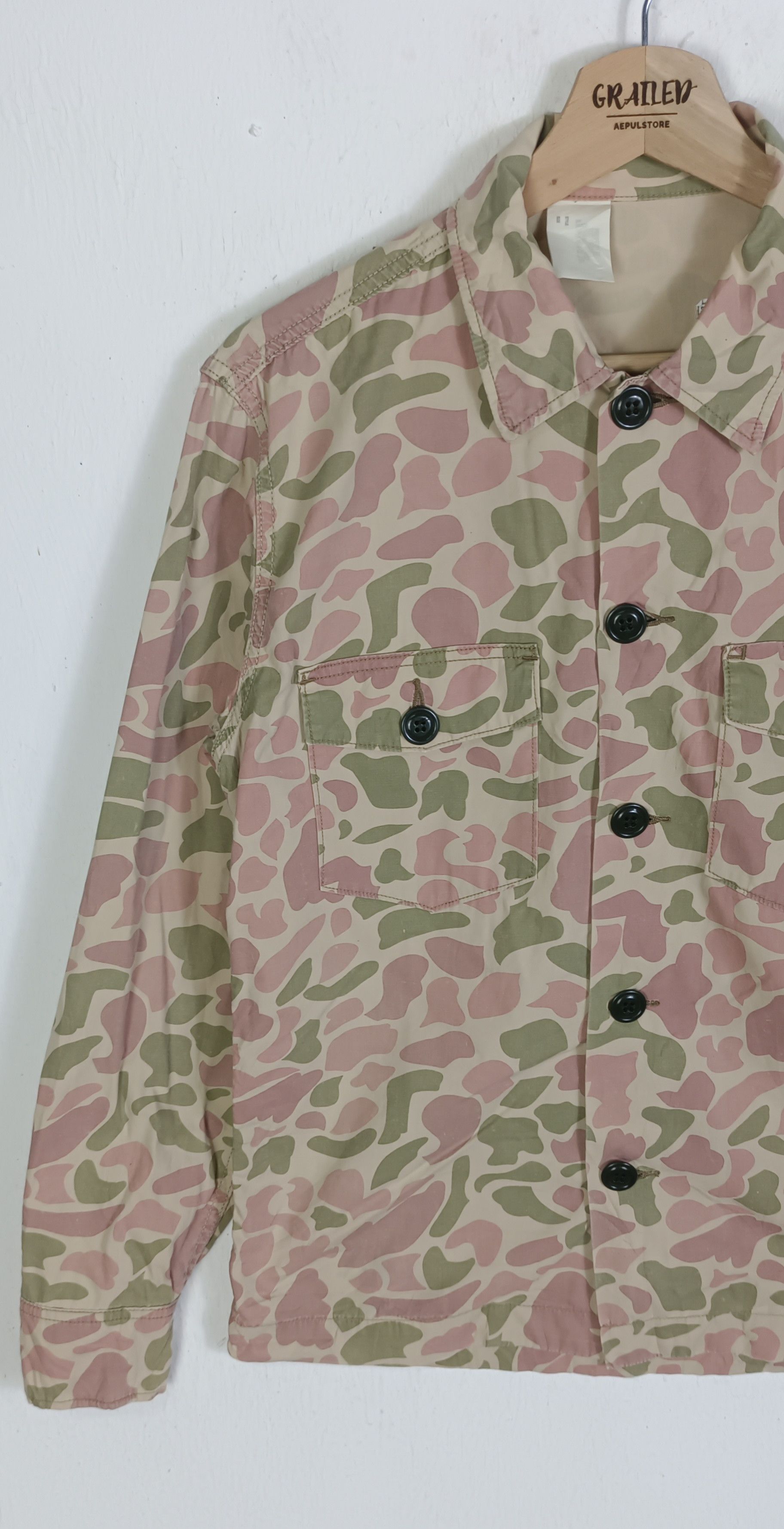 N.Hoolywood N. Hollywood Camouflage (BG) Shirt Button Up Size US M / EU 48-50 / 2 - 3 Thumbnail