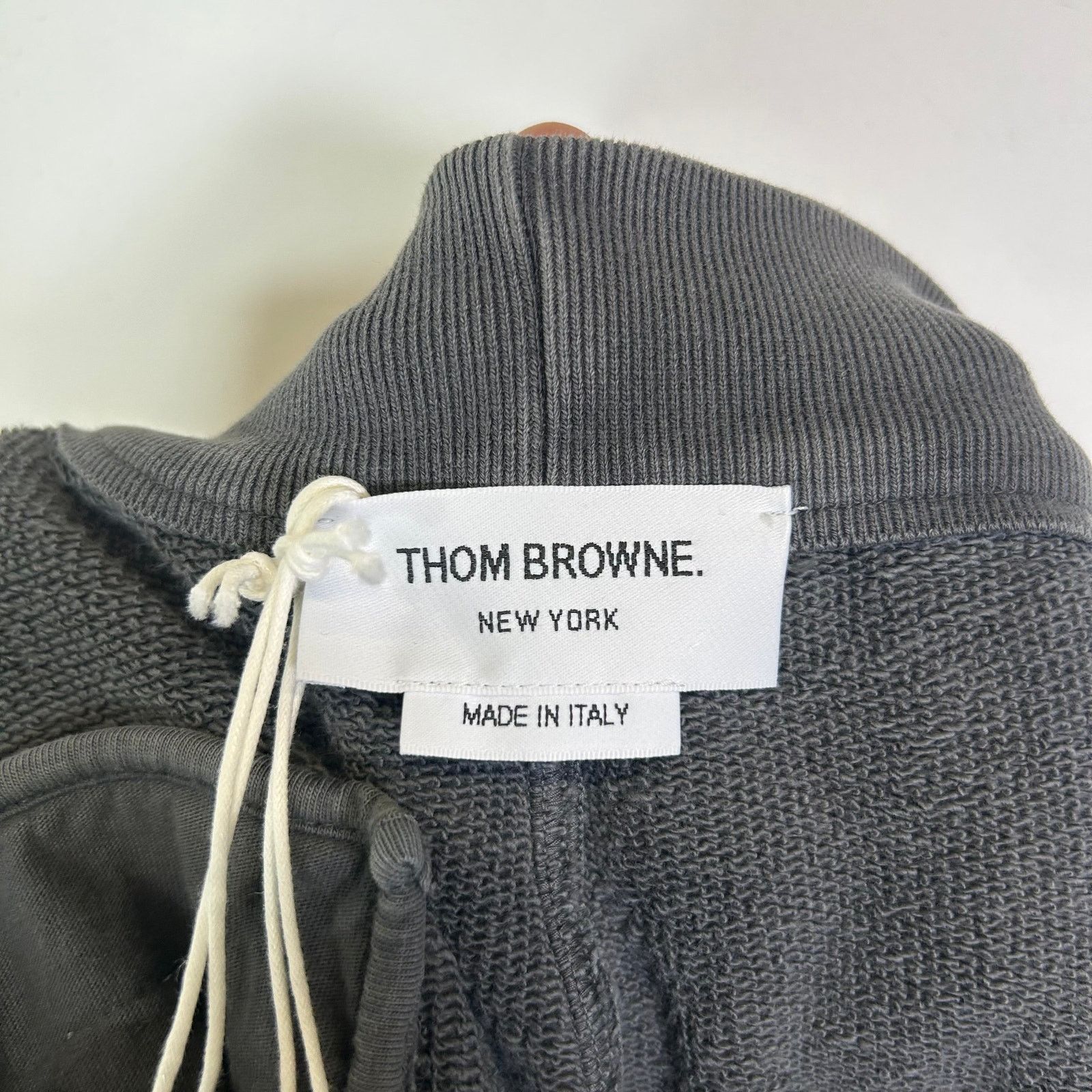 Thom Browne Thom Browne Dark Grey RWB Back Tag Sweatpants Size 3 Size US 32 / EU 48 - 3 Thumbnail