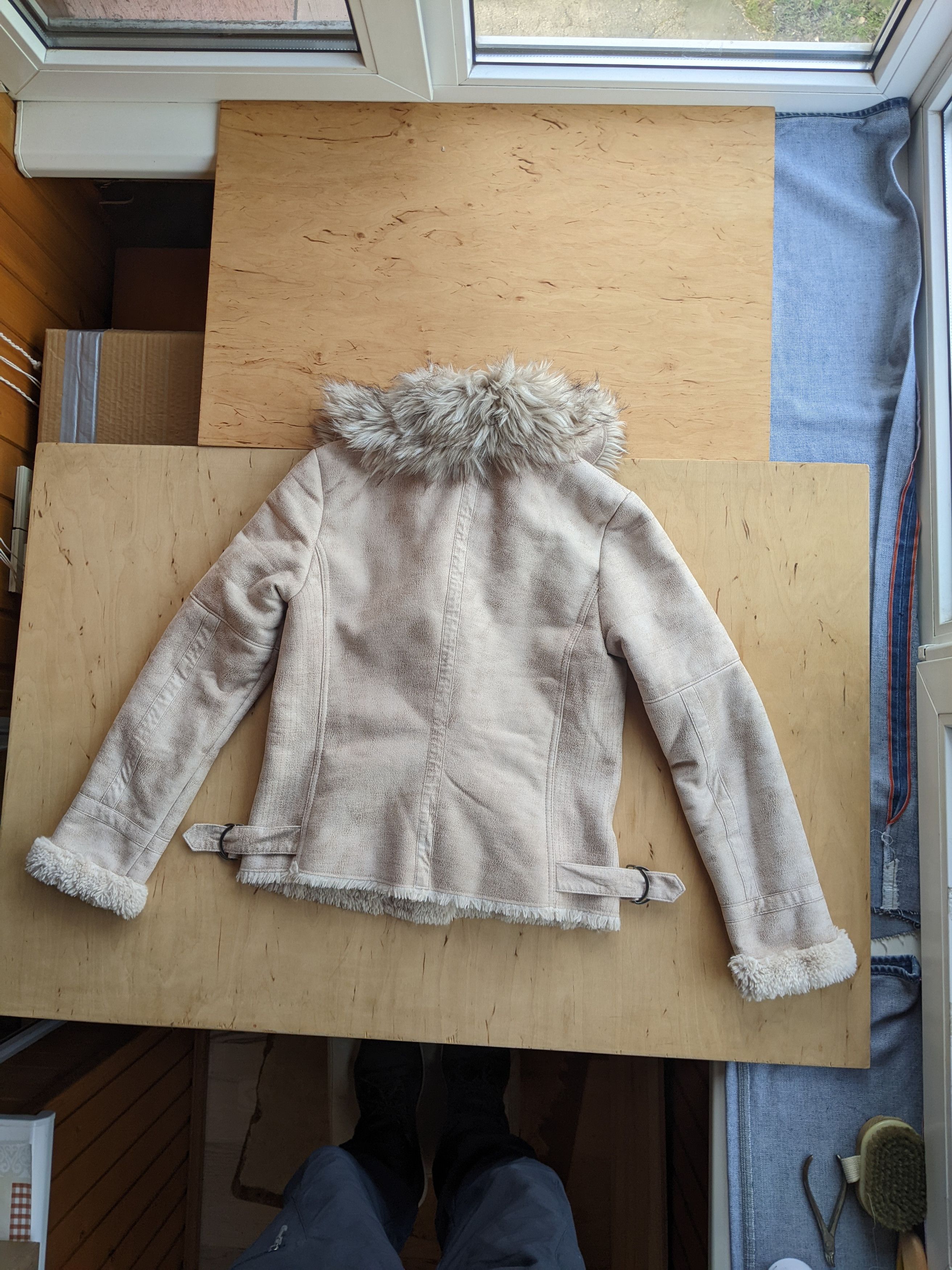 Guess Guess Sherpa Faux Fur Chinchilla Zip Jacket Vintage Dior YSL Size XS / US 0-2 / IT 36-38 - 9 Thumbnail