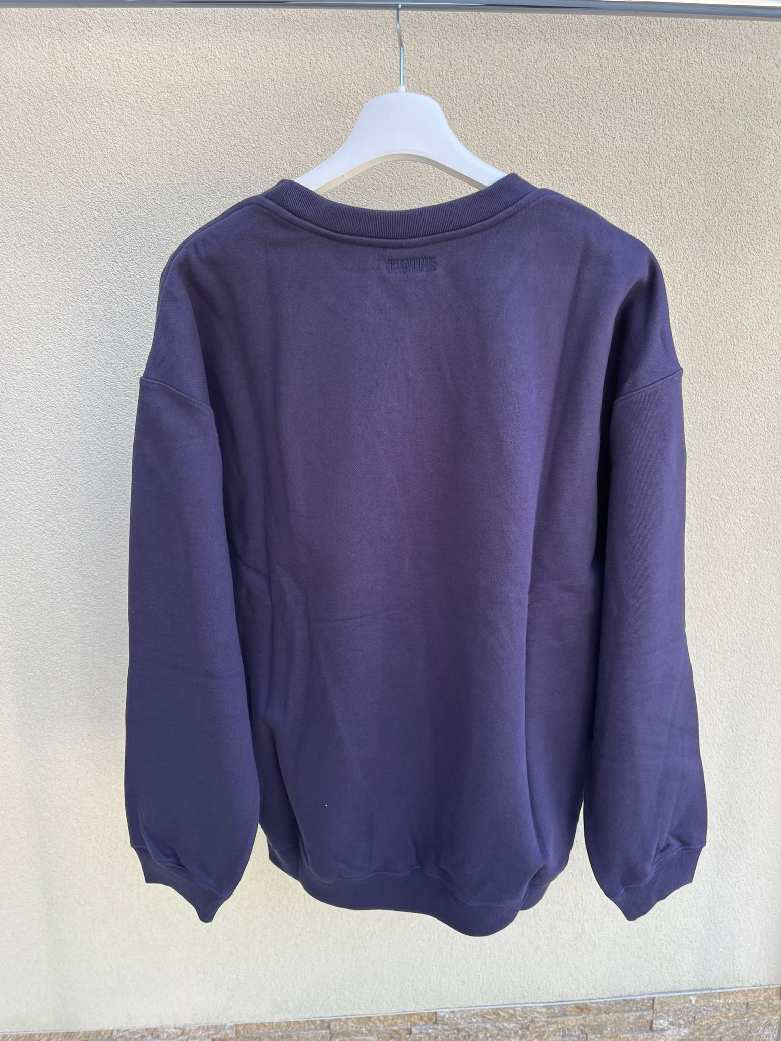 Vetements Logo Sweat Shirt in Navy / Marine Size US S / EU 44-46 / 1 - 11 Thumbnail