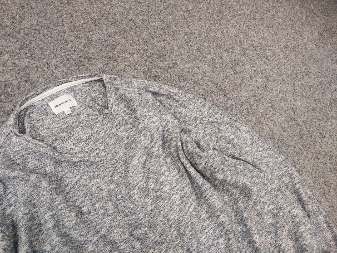Norse Projects Norse Projects design minimalistic Blue Cotton Long sleeve Size US L / EU 52-54 / 3 - 6 Thumbnail