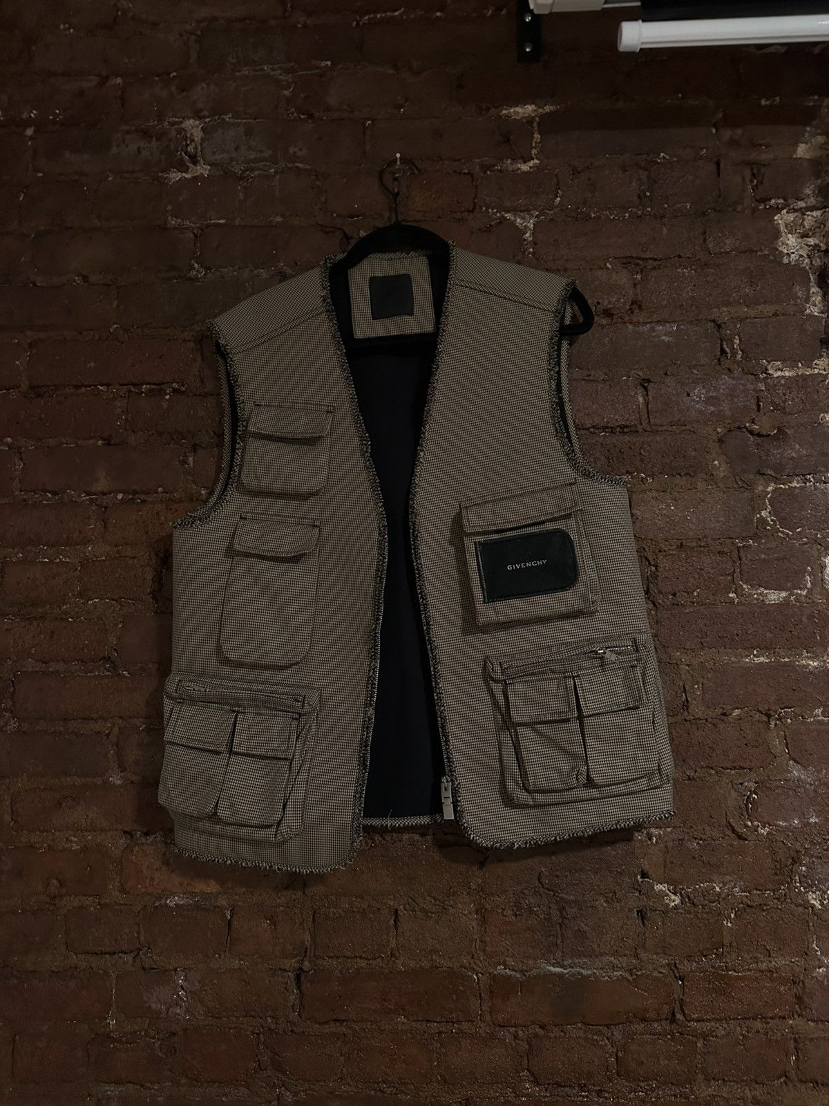 Givenchy Houndstooth Givenchy Vest Size US S / EU 44-46 / 1 - 1 Thumbnail