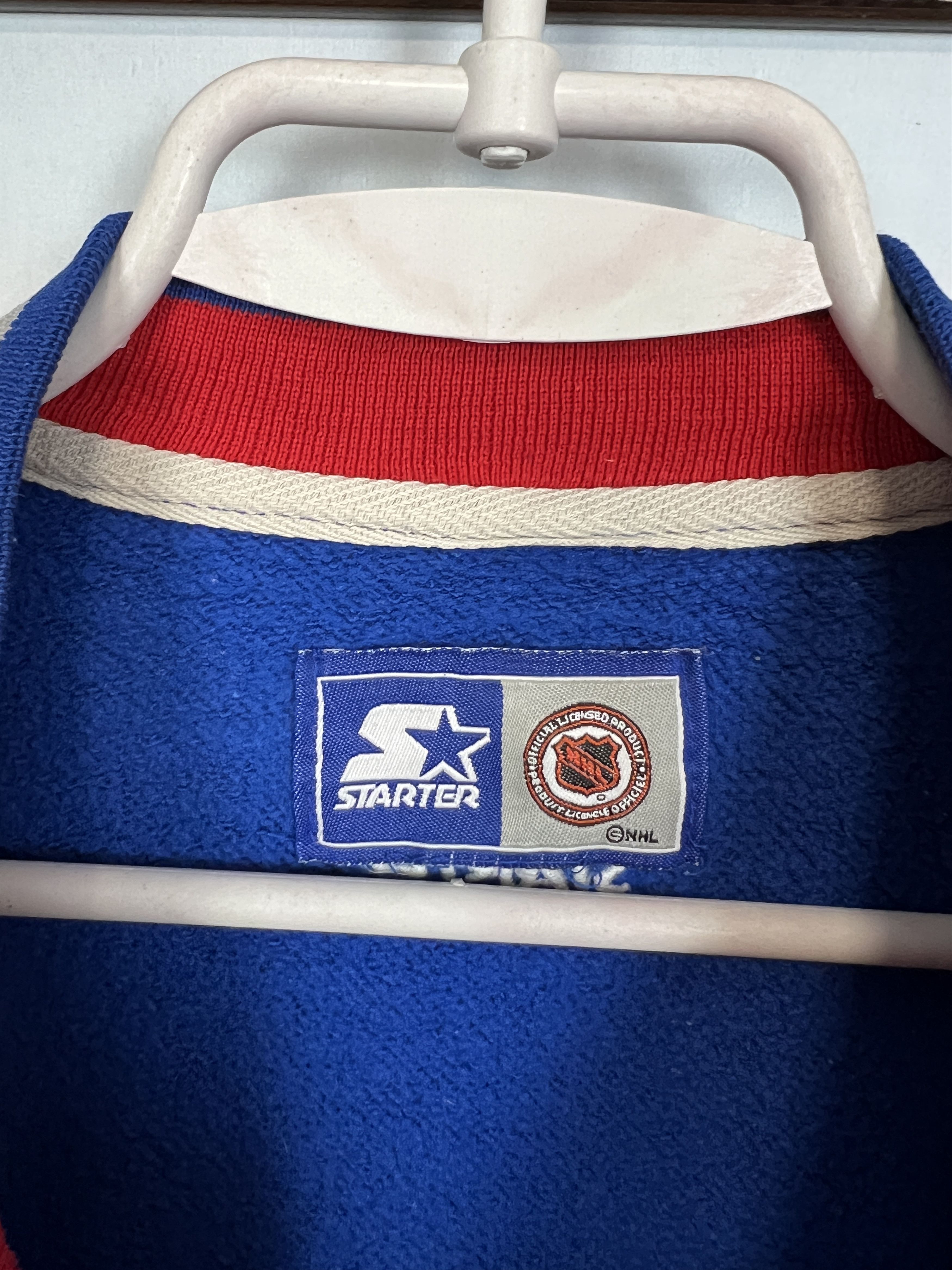 Starter Vintage Starter New York Rangers NHL Sweatshirt Size US L / EU 52-54 / 3 - 9 Thumbnail
