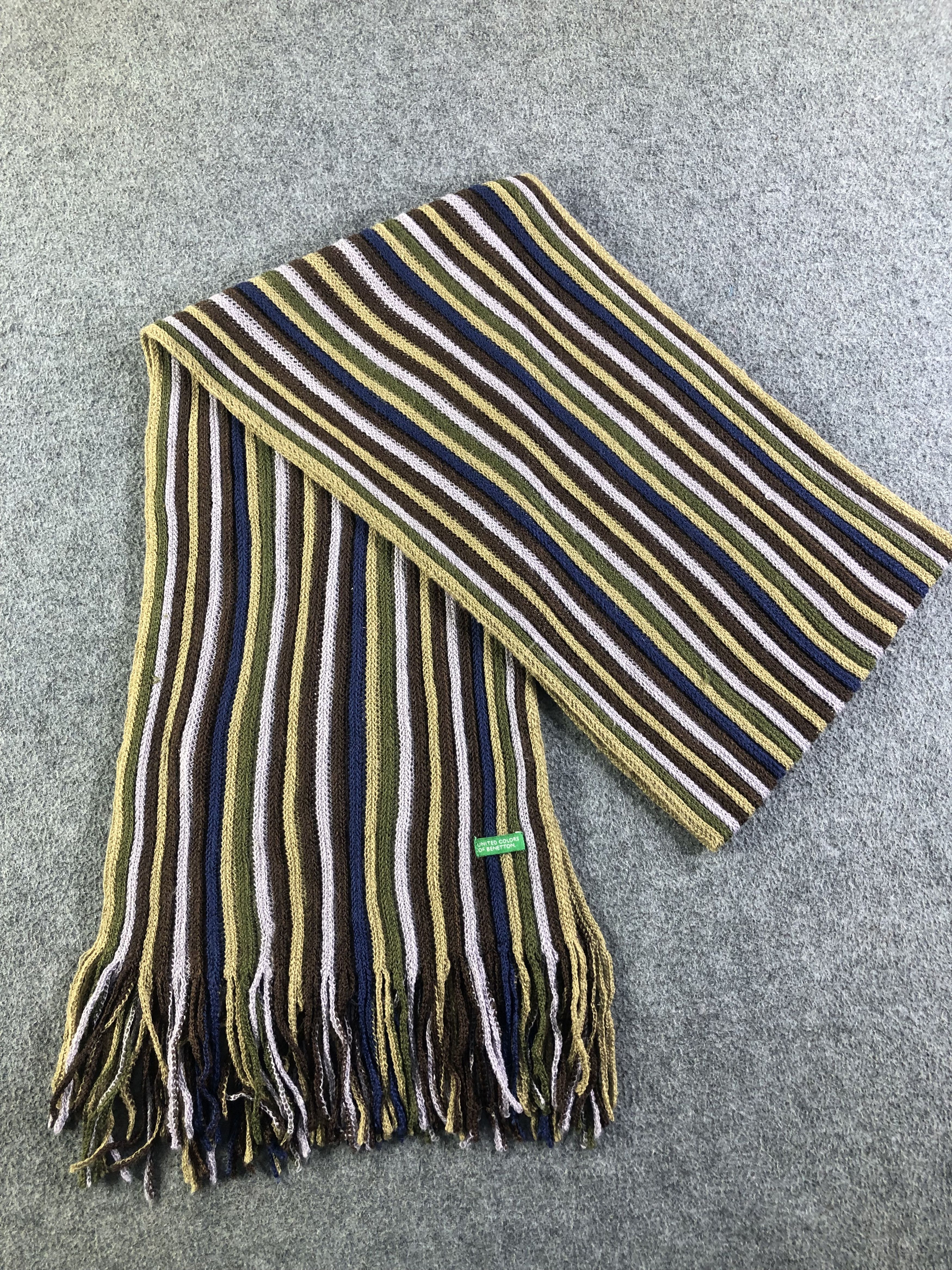 Benetton United Colors Of Benetton Scarf / Muffler / Neckwear SS1276 Size ONE SIZE - 5 Thumbnail