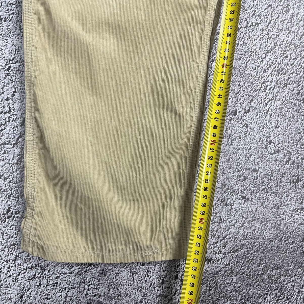 Carhartt × Carhartt Wip × Vintage 🦖VINTAGE🦖 Carhartt WIP Corduroy Beige Simple Pants Velvet Size US 33 - 16 Thumbnail