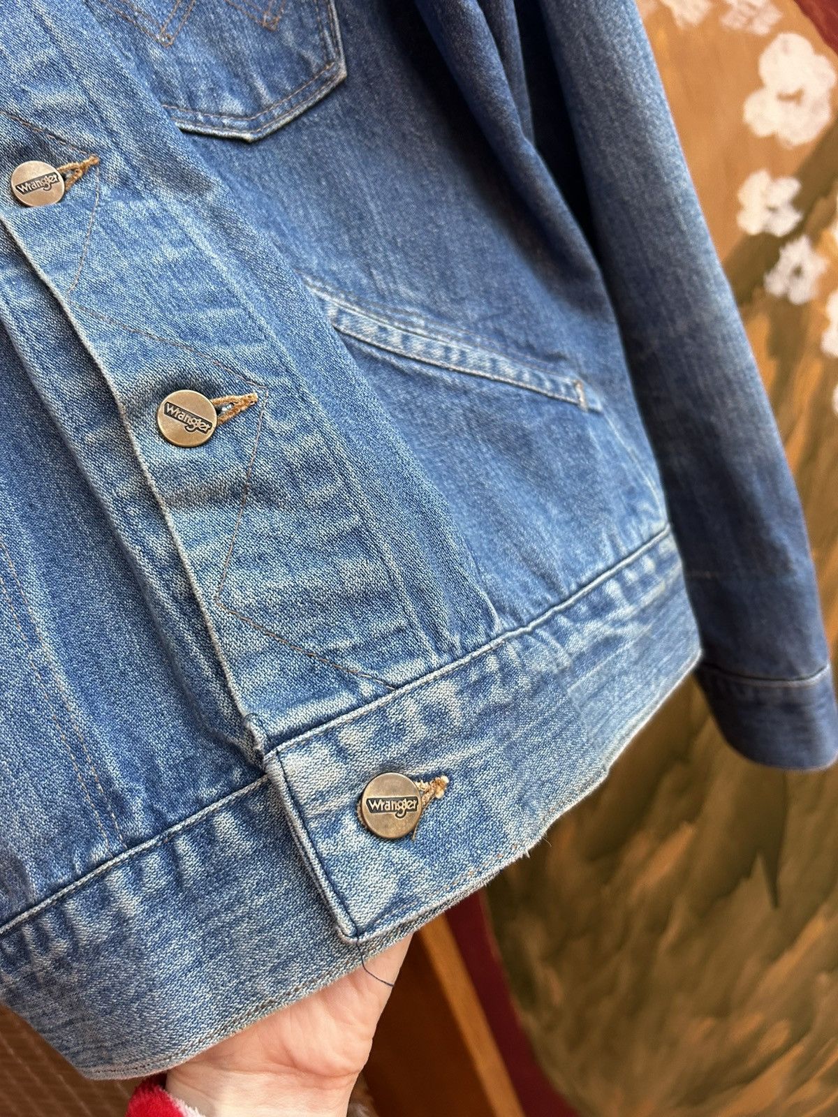 Wrangler 70s Wrangler 124mj Denim Trucker Work Jacket Scoville Snap Size US M / EU 48-50 / 2 - 7 Thumbnail