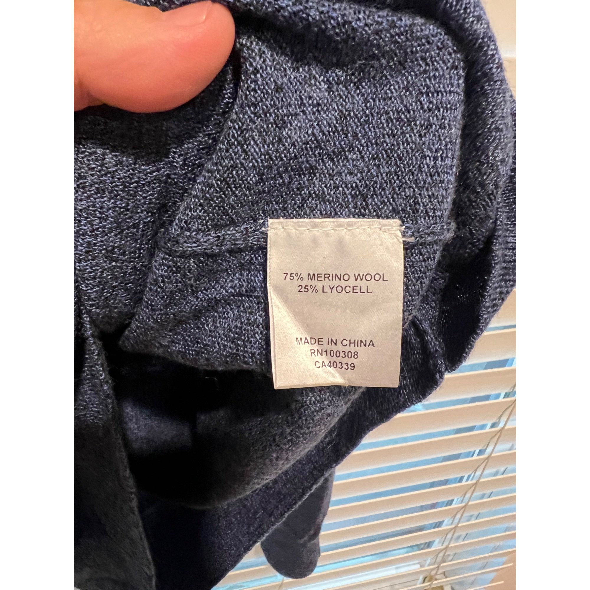 Peter Millar Peter Millar Merino Wool 1/4 Zip Pullover - Size L Size US L / EU 52-54 / 3 - 3 Thumbnail