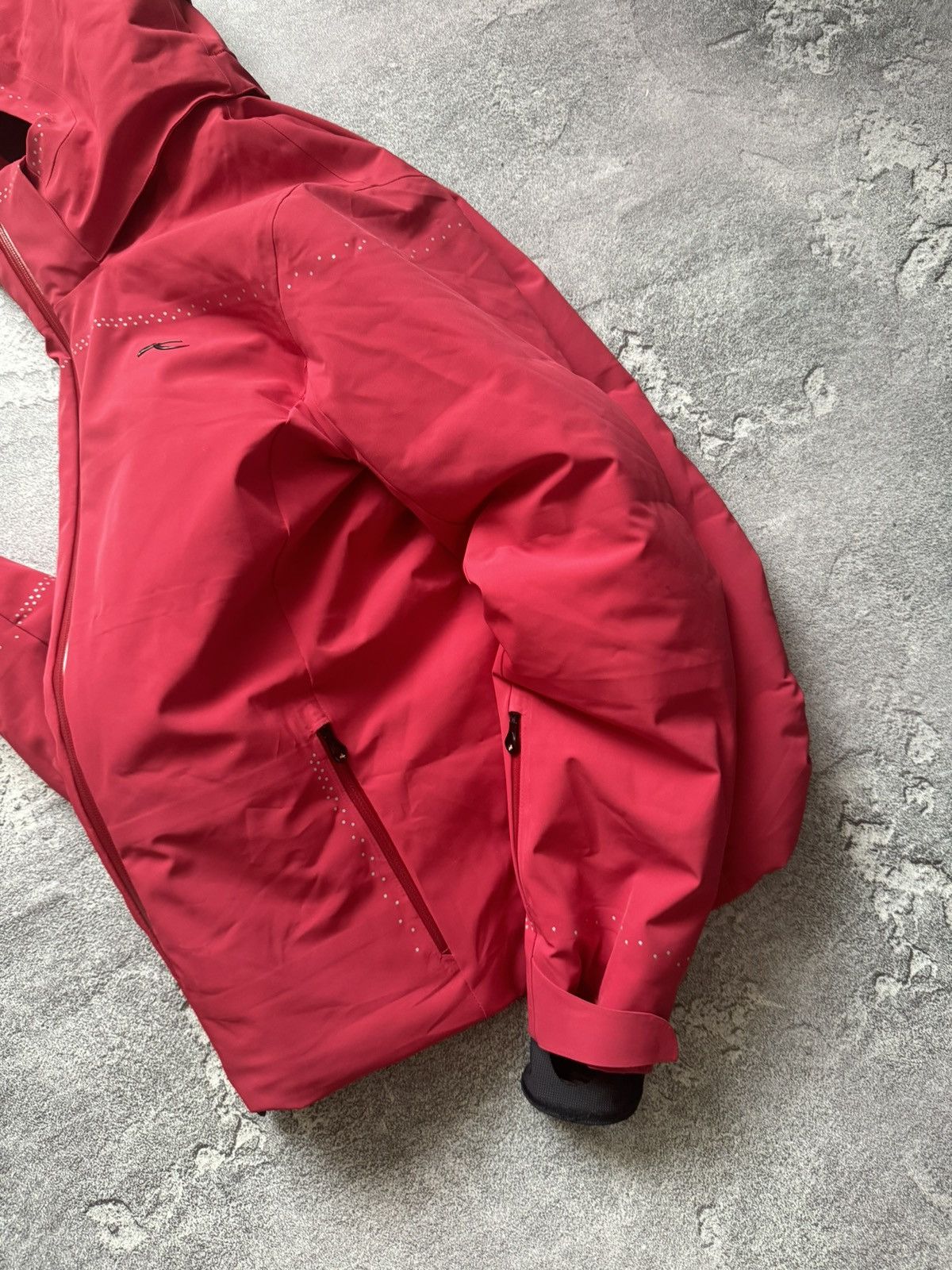 KJUS Kjus L Ladies light speed jacket down hooded puffer outdoor Size L / US 10 / IT 46 - 25 Thumbnail