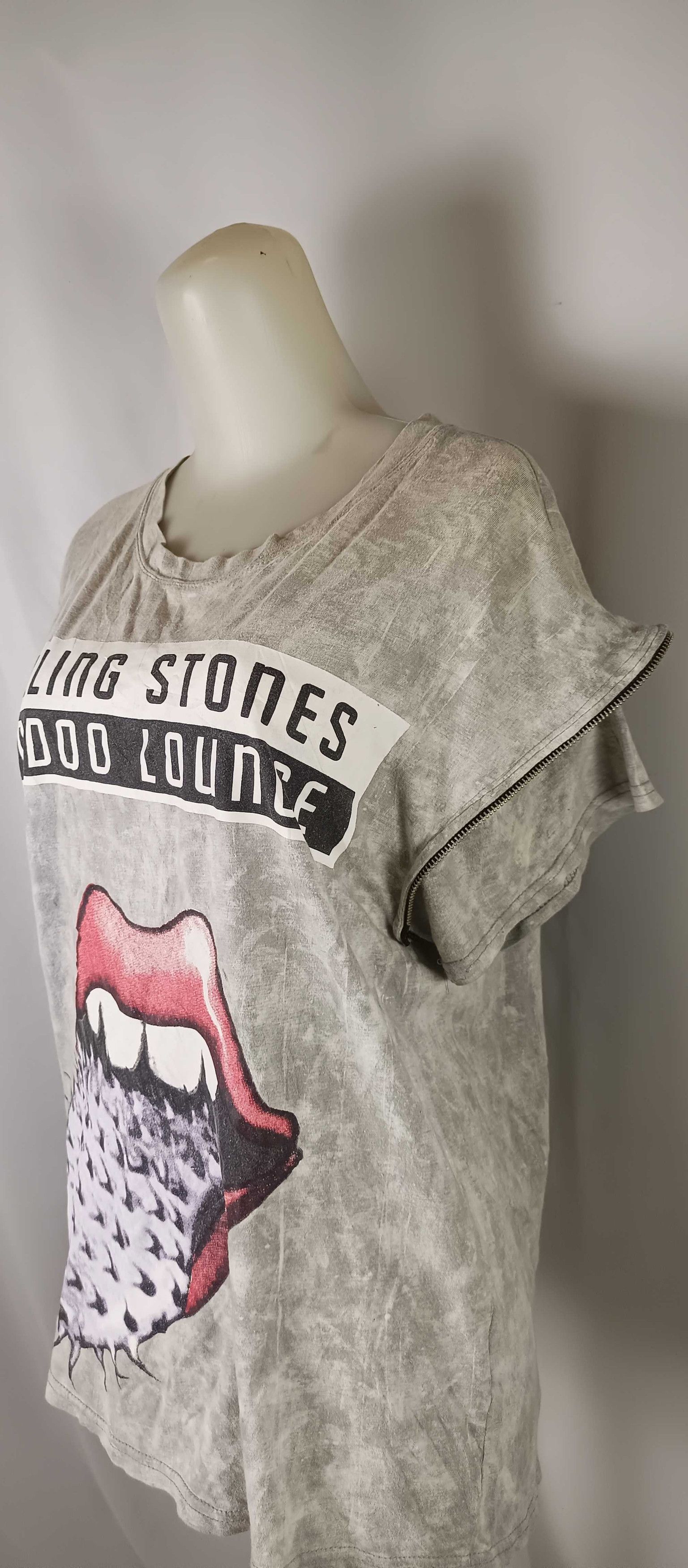 Band Tees × The Rolling Stones × Vintage HONEYCUBE The Rolling Stones Voodoo Lounge Tee Shirt Size XS / US 0-2 / IT 36-38 - 11 Thumbnail