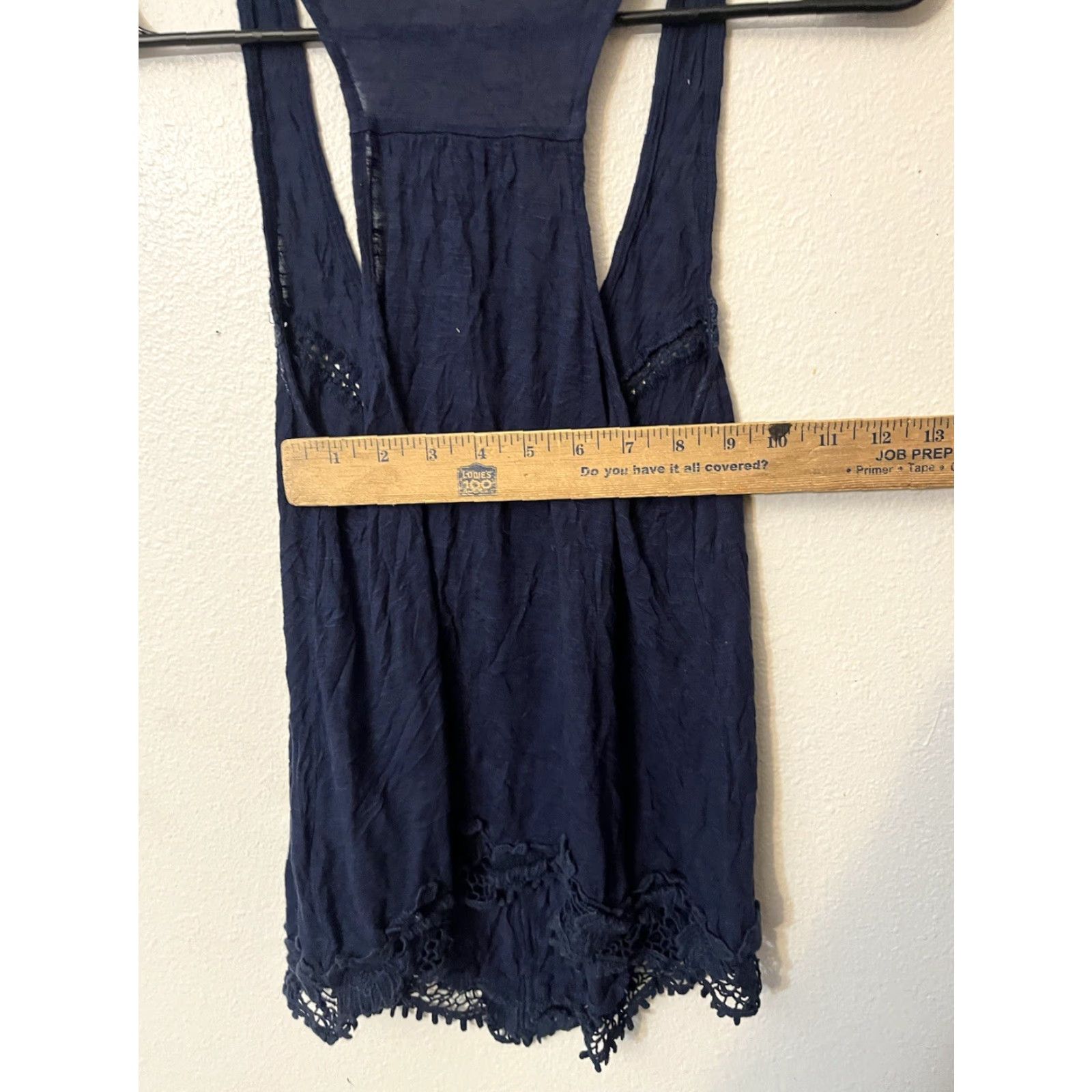 Aeropostale AEROPOSTALE Basic Tank Top Size Small Navy Blue Teens Womens Size S / US 4 / IT 40 - 5 Thumbnail