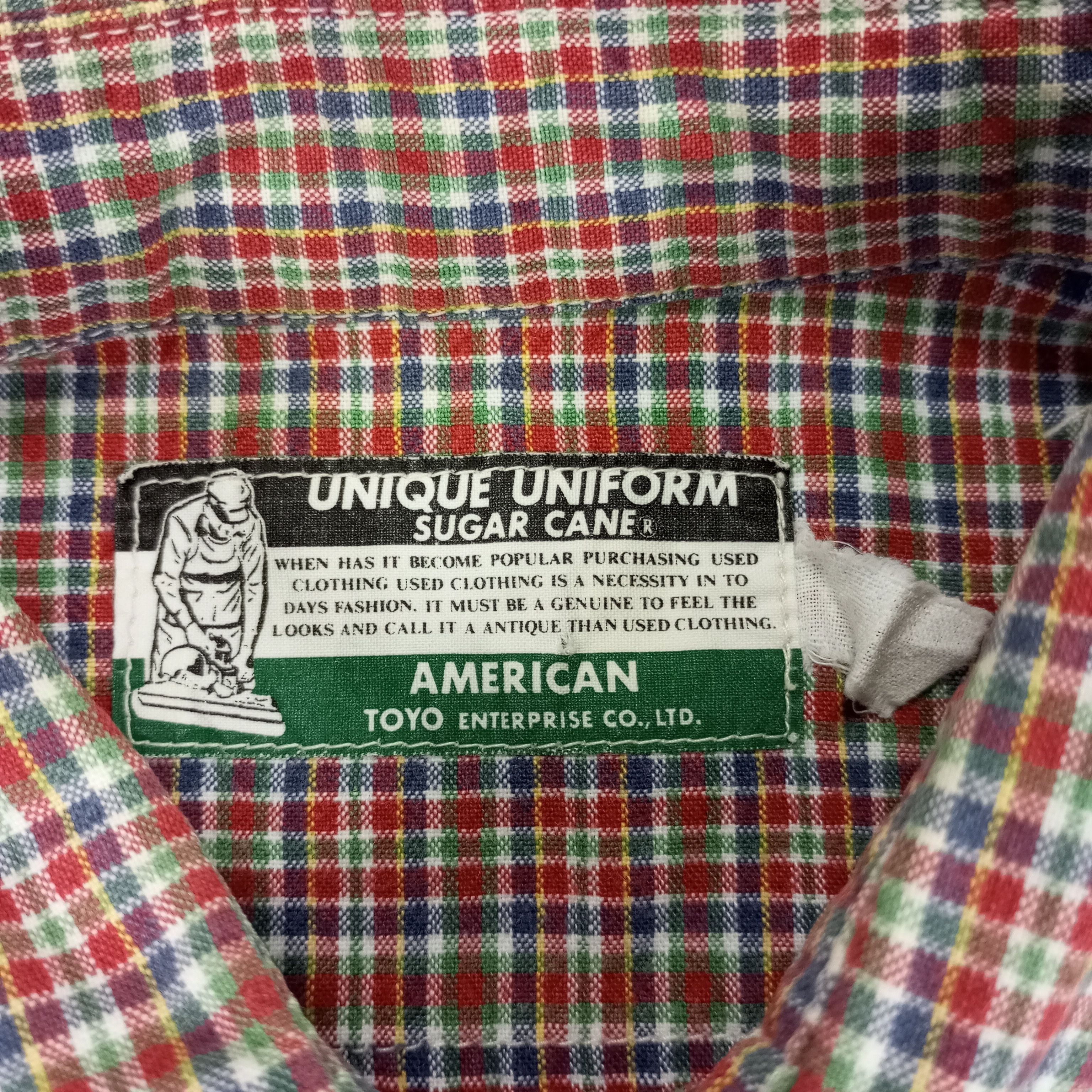 Japanese Brand × Sugar Cane × Vintage Sugar Cane Casual Style Shirt Streetwear Size US L / EU 52-54 / 3 - 4 Thumbnail