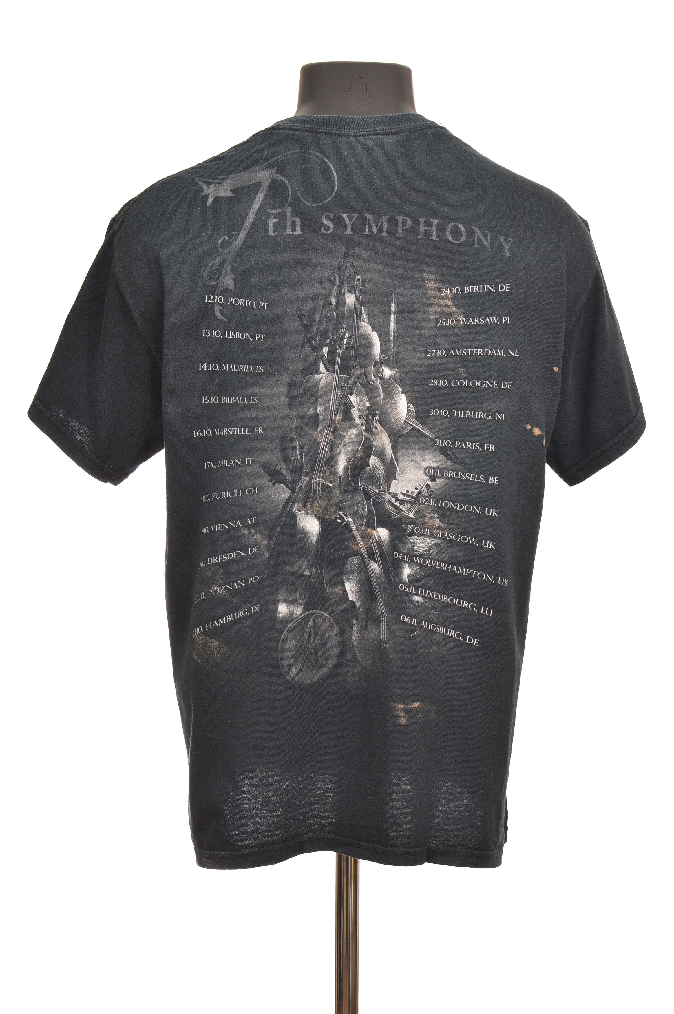 Vintage Gildan Apocalyptica 7th Symphony Europe Tour Vintage T-Shirt Size US M / EU 48-50 / 2 - 5 Thumbnail