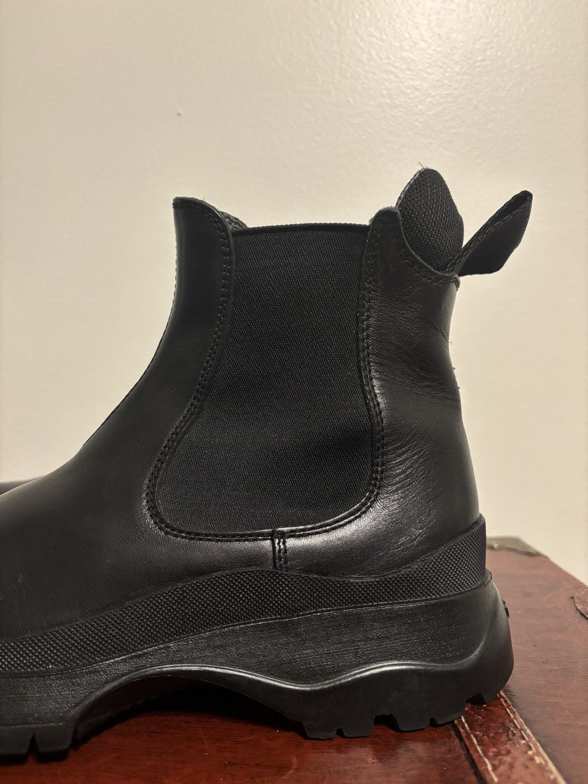Prada Prada Brixxen Chelsea Boots Rubber Chunky Sole Size US 7.5 / EU 40-41 - 7 Thumbnail