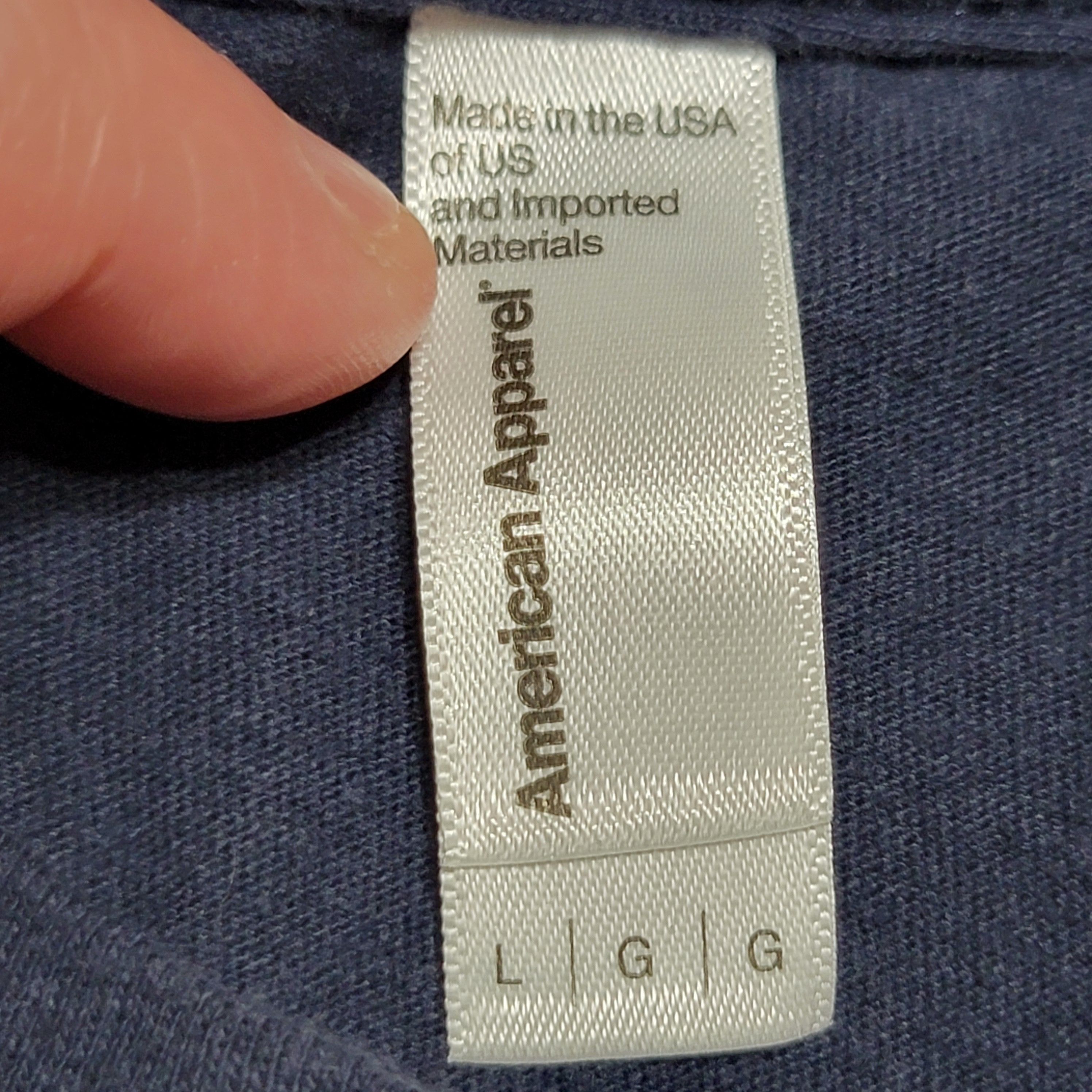 American Apparel American Apparel SS Unisex Tee "maga culture" - Size Large Size US L / EU 52-54 / 3 - 6 Thumbnail