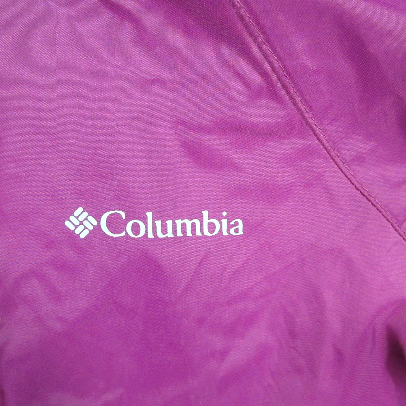 Vintage Columbia Windbreaker Jacket Womens XS Purple Lightweight Hooded Packable EUC Regular Fit Long Zip Size XS / US 0-2 / IT 36-38 - 4 Thumbnail
