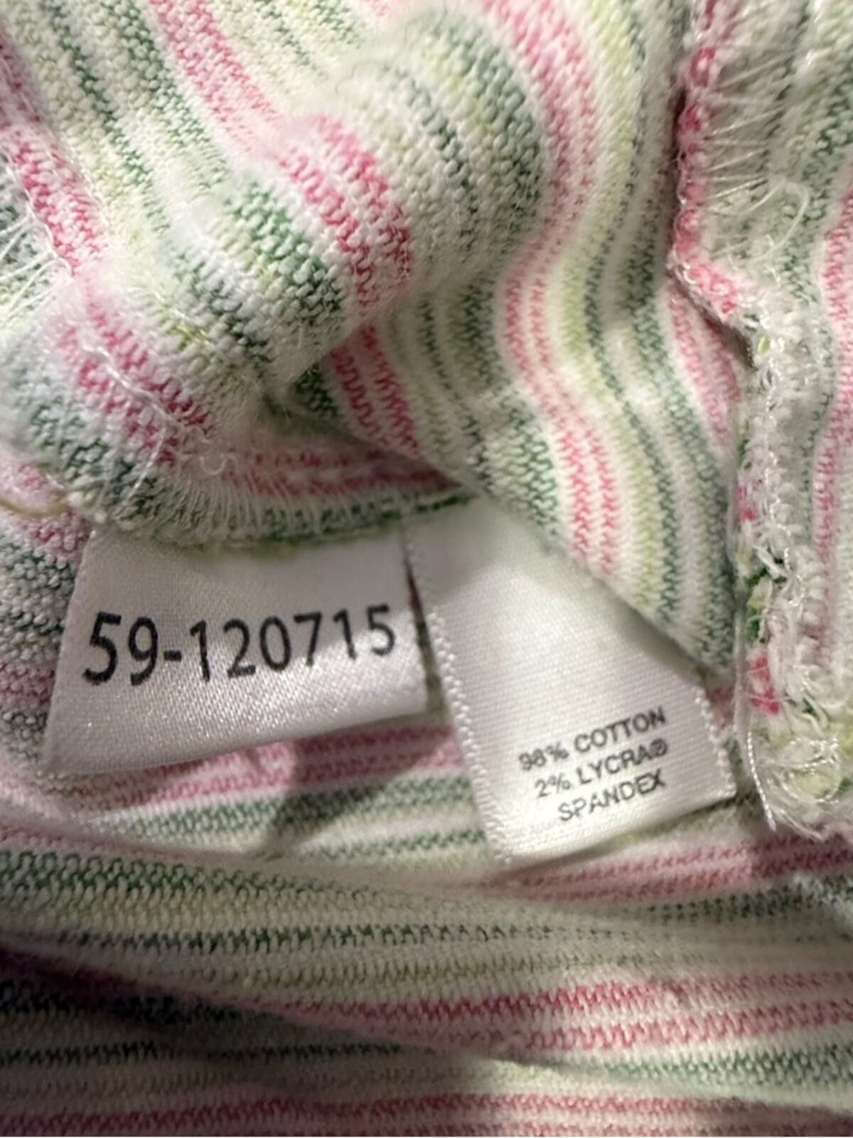 Other Loft preppy striped blazer jacket pink green white SZ 2 Size XS / US 0-2 / IT 36-38 - 4 Thumbnail