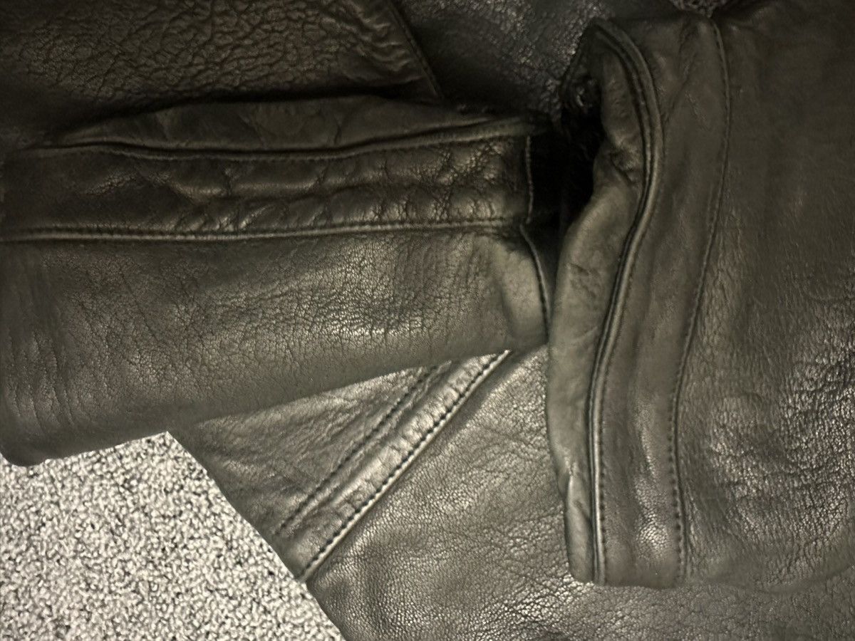 Burberry Prorsum Burberry Prorsum ss11 leather biker pants size IT 52 Size US 34 / EU 50 - 15 Thumbnail