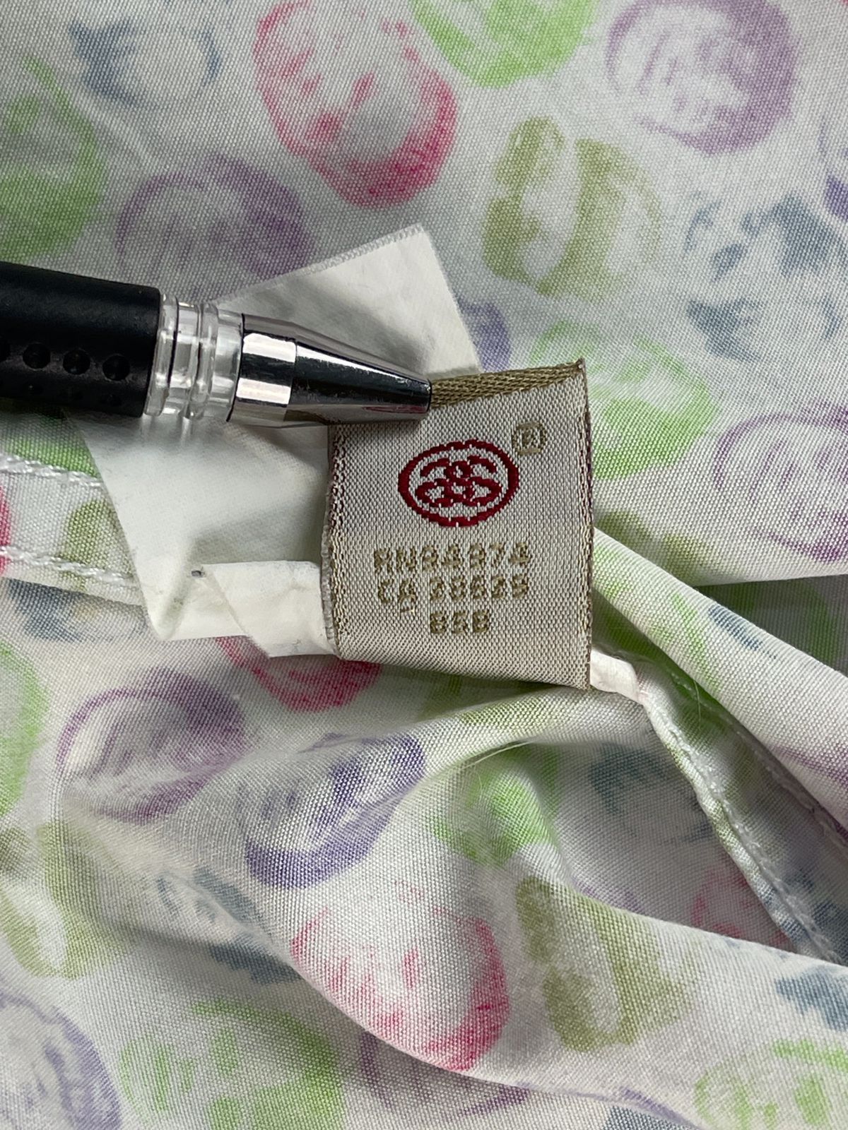 Stussy × Vintage Stussy AOP kids faces short shirt Size US L / EU 52-54 / 3 - 11 Thumbnail