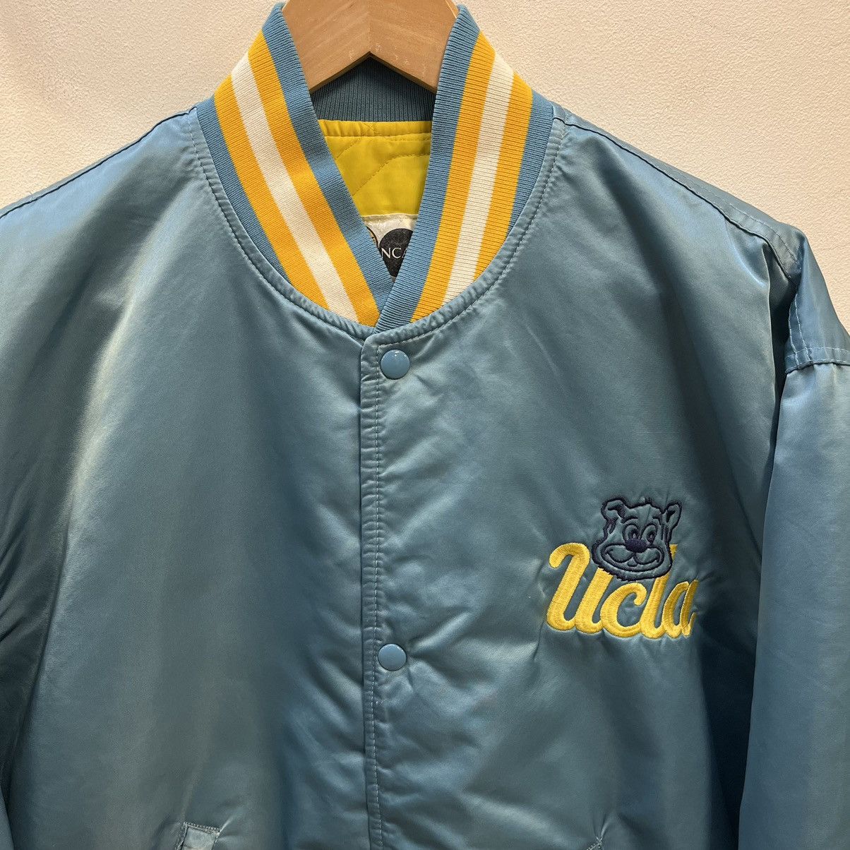 Starter × Vintage Vintage Starter UCLA Bruins Satin Jacket Size US XL / EU 56 / 4 - 2 Thumbnail