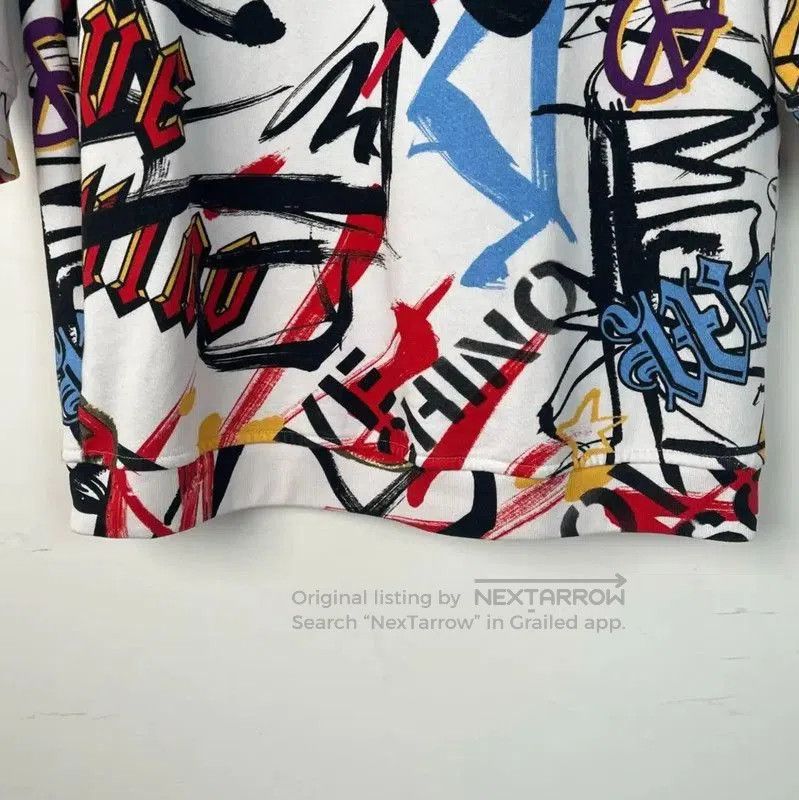 Moschino Moschino Long Graphic Sweatshirt for Women . Size M / US 6-8 / IT 42-44 - 3 Thumbnail