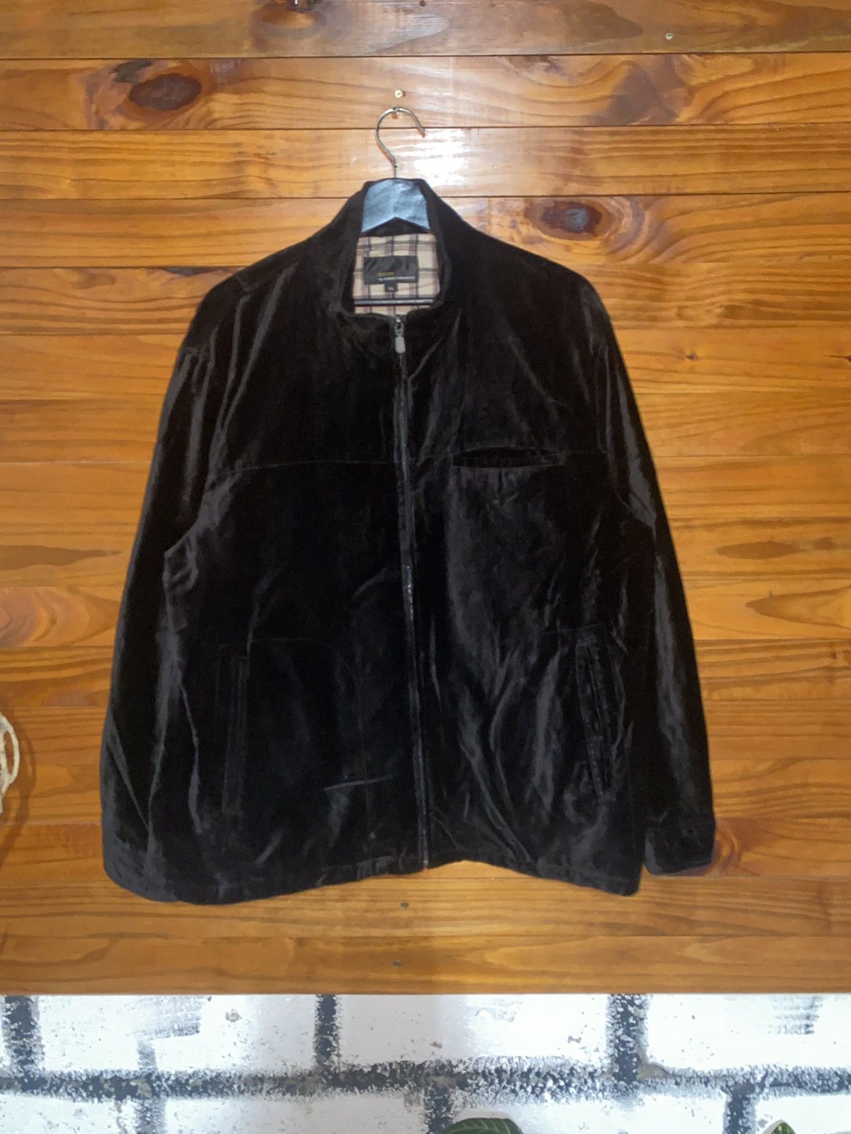 Kansai Yamamoto Vintage SISSY by Kansai Yamamoto Black Velvet Zip Jacket Size US L / EU 52-54 / 3 - 3 Thumbnail