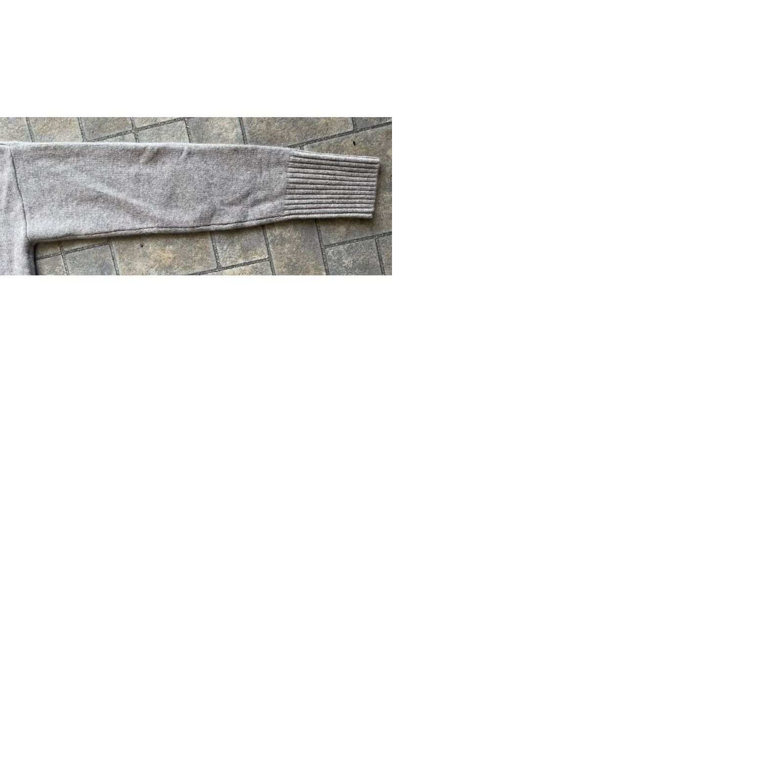 Banana Republic VINTAGE Banana Republic WOMENS XS 100% Cashmere Polo Sweater Light Grey NWT 00 Size XS / US 0-2 / IT 36-38 - 11 Thumbnail