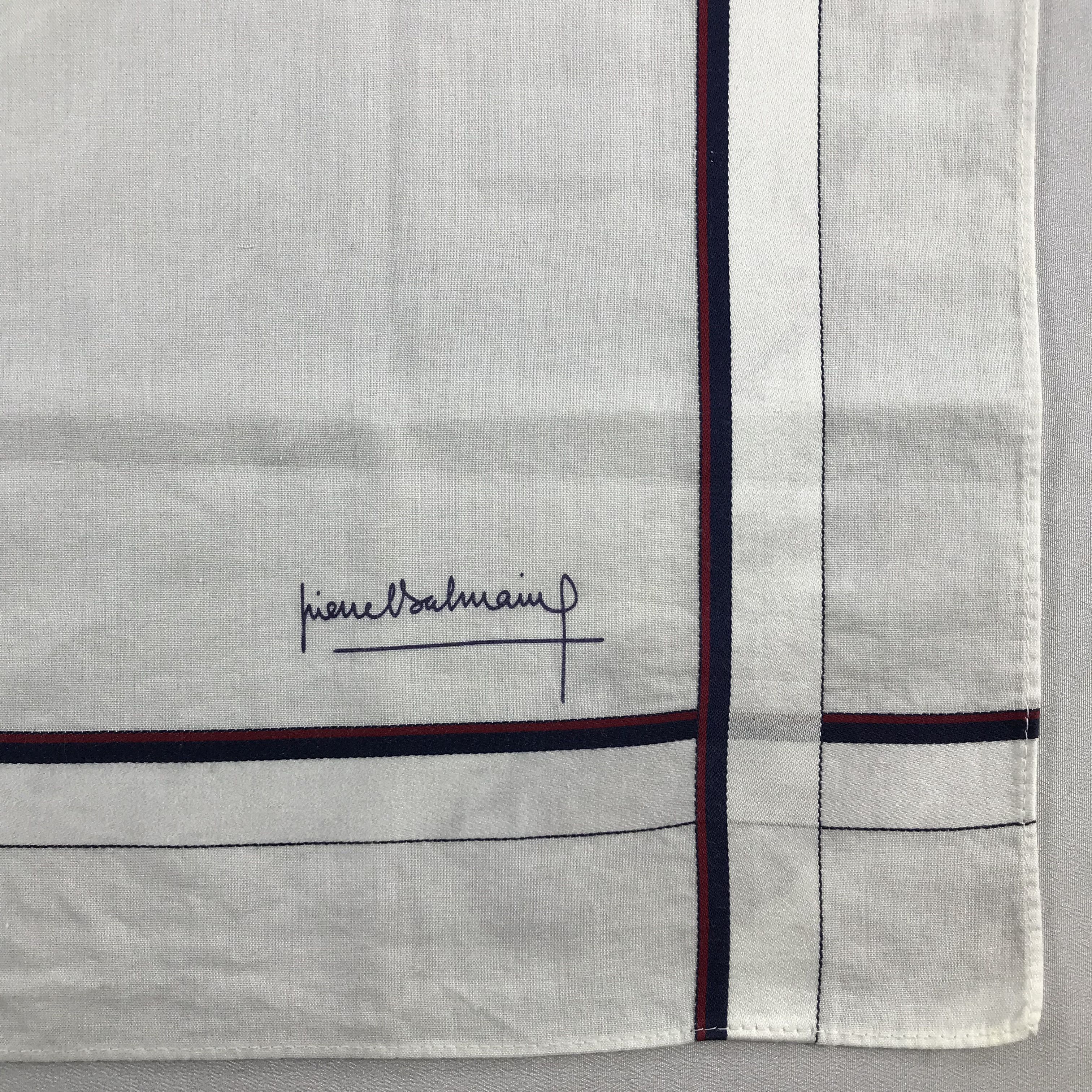 Pierre Balmain Pierre Balmain Handkerchief / Bandana / Neckerchief C693 Size ONE SIZE - 5 Thumbnail