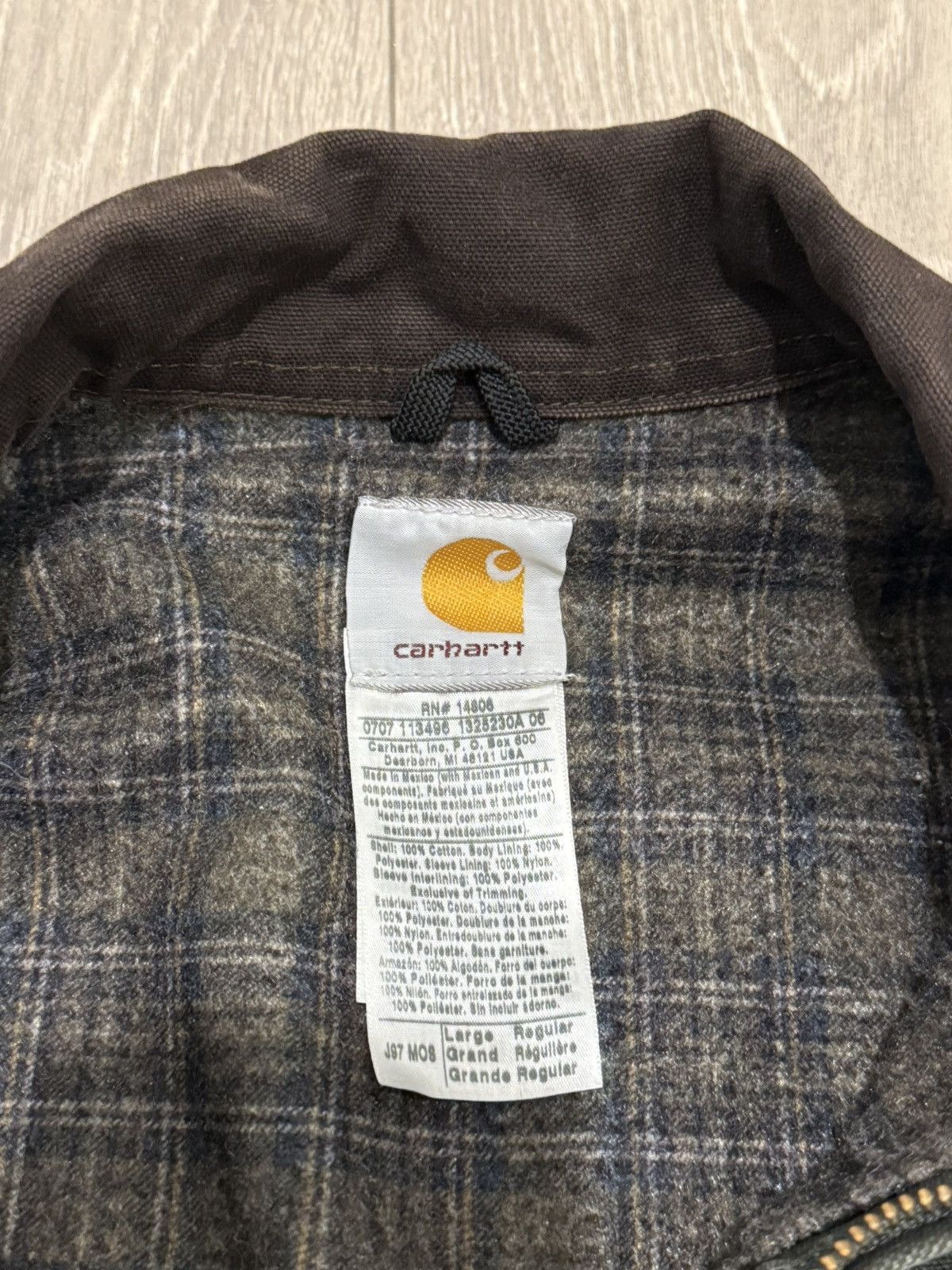 Carhartt Carhartt Detroit J97 Rare Vintage jacket Size US L / EU 52-54 / 3 - 4 Thumbnail