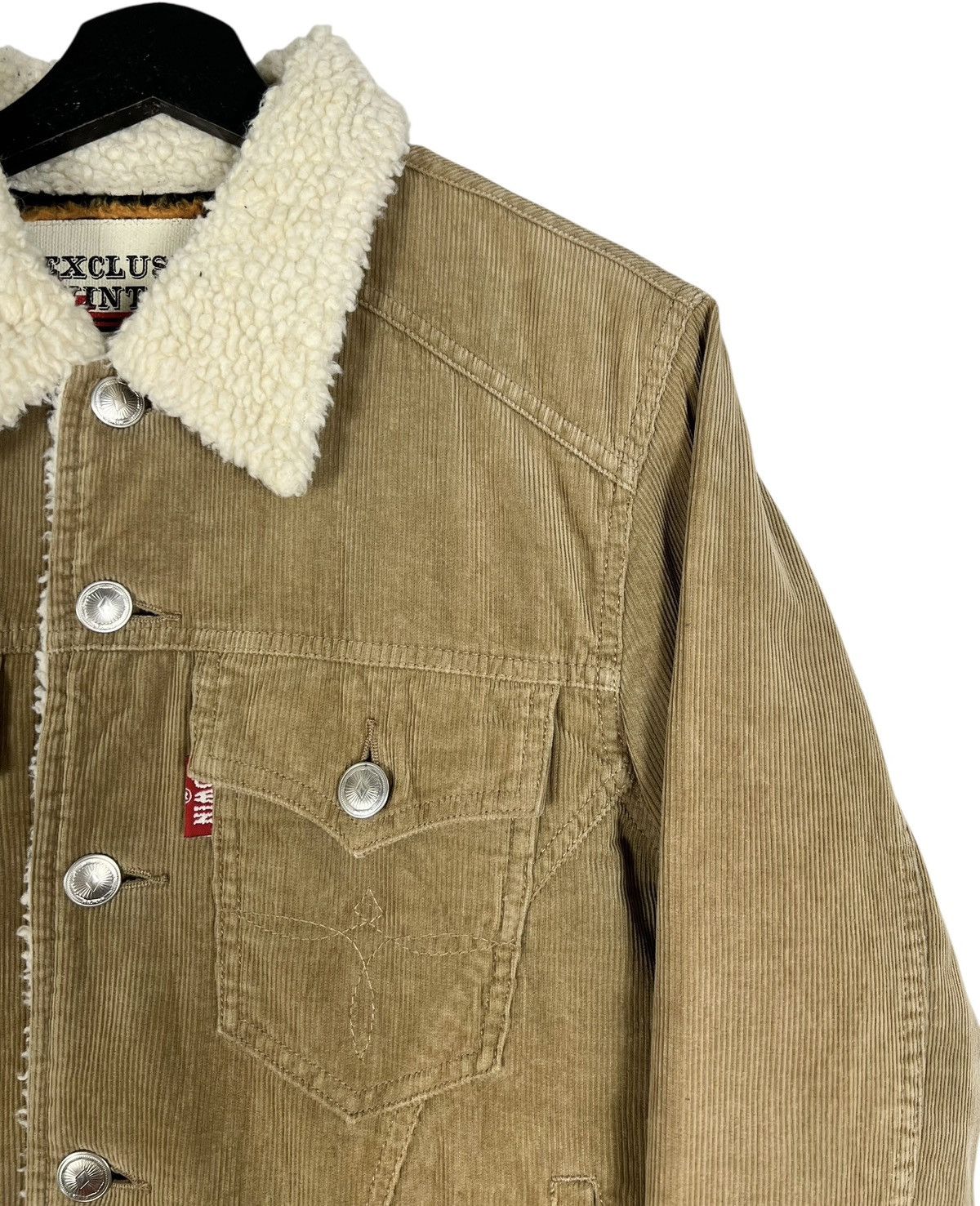 Edwin Vintage Edwin Corduroy Sherpa Jacket Size US M / EU 48-50 / 2 - 7 Thumbnail