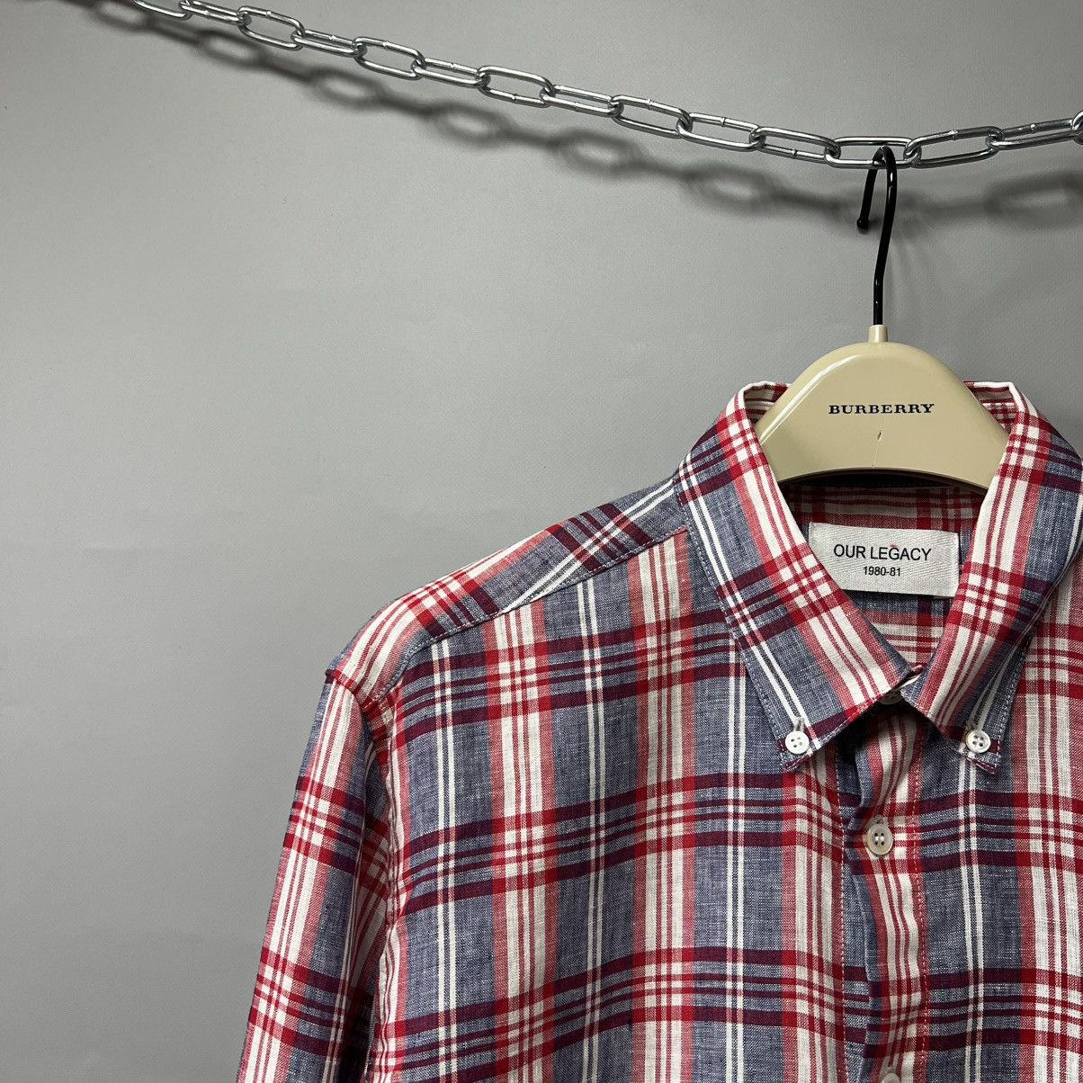 Our Legacy Our Legacy Linen Button-Up Shirt Size L Size US L / EU 52-54 / 3 - 7 Thumbnail