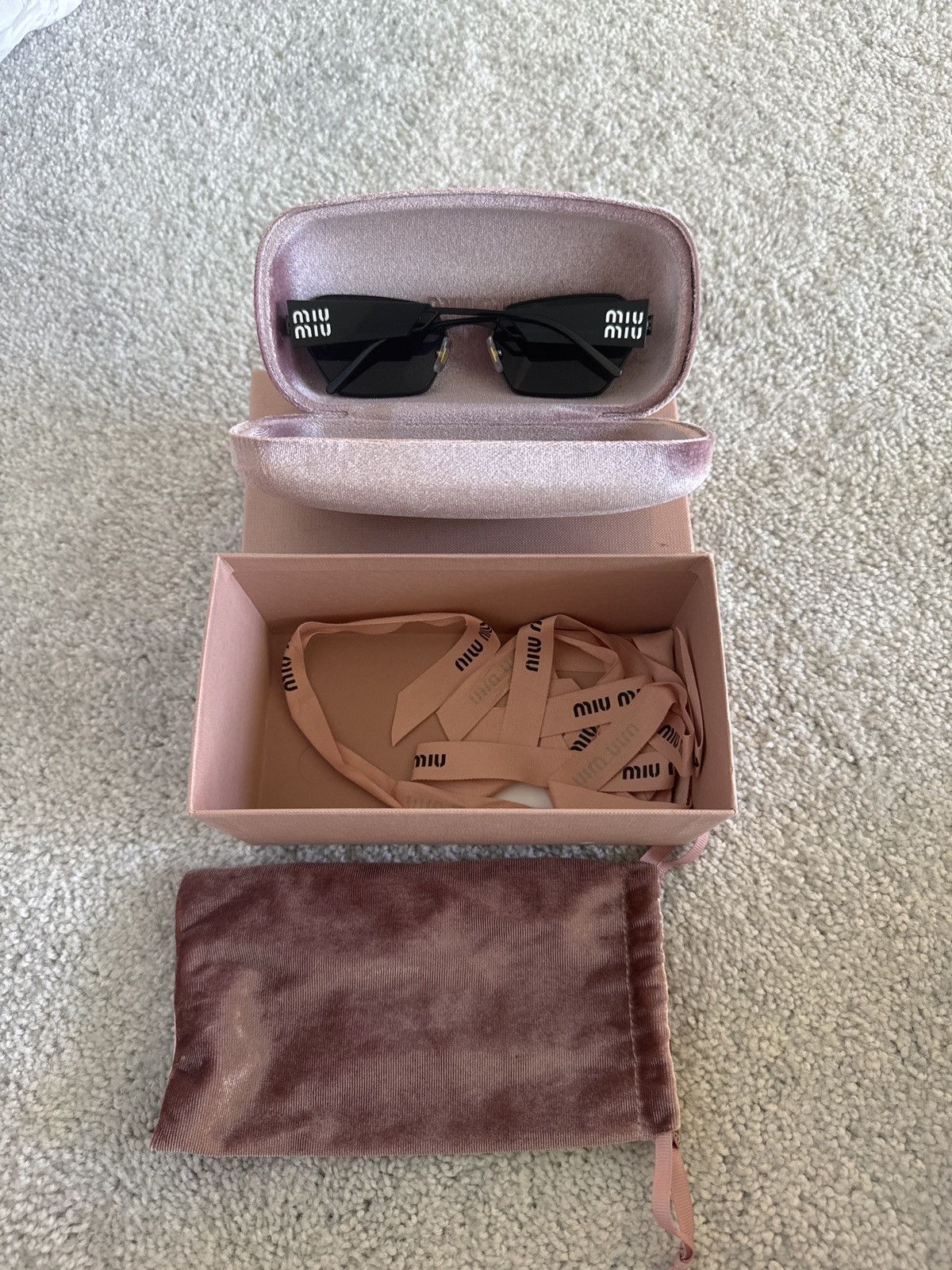 Miu Miu Miu Miu sunglasses Size ONE SIZE - 1 Thumbnail