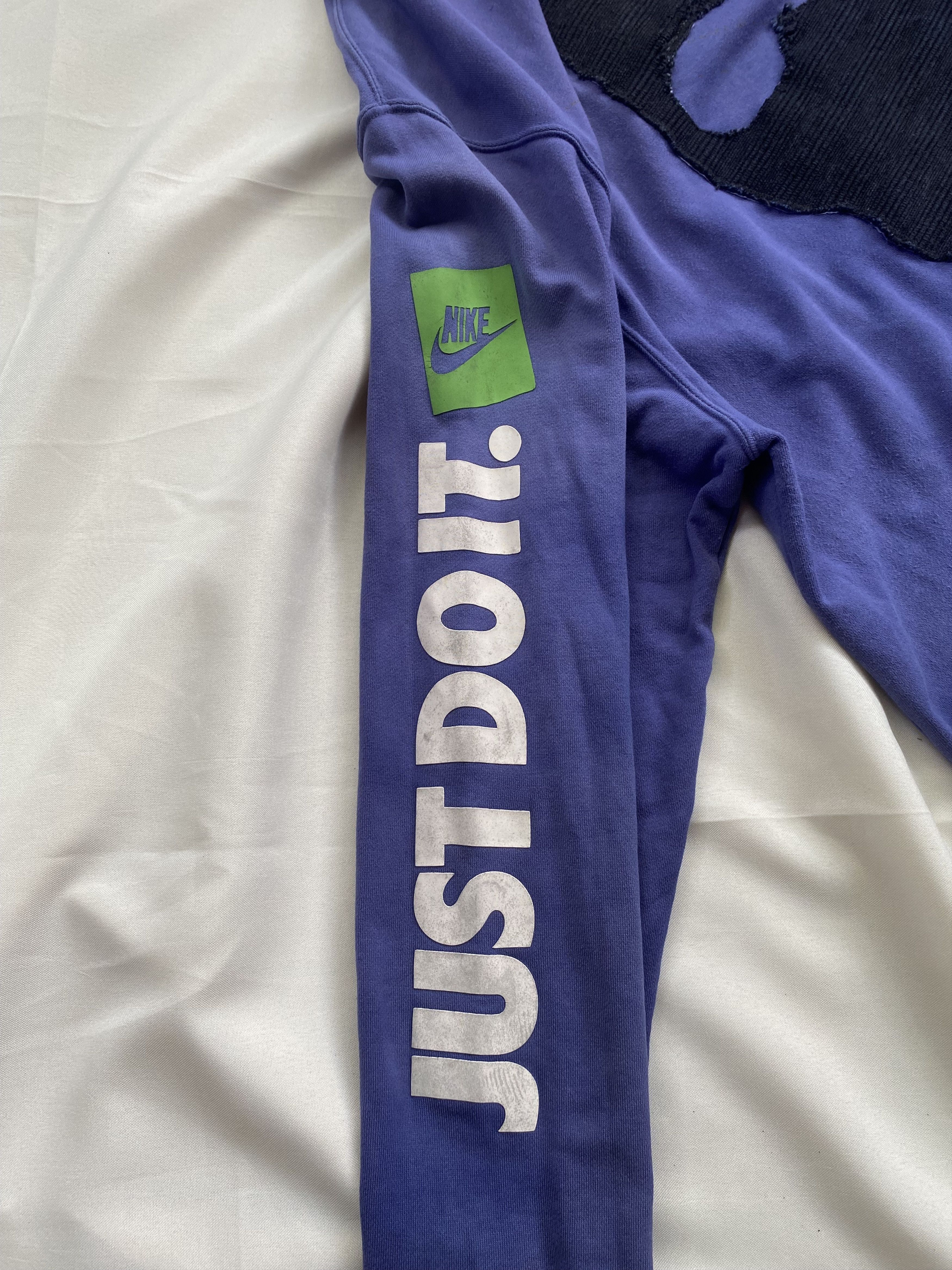 Designer × Nike ( SOLD ) 1 OF 1 REWORKED Y2K NIKE JDI HOODIE Size US XL / EU 56 / 4 - 9 Thumbnail