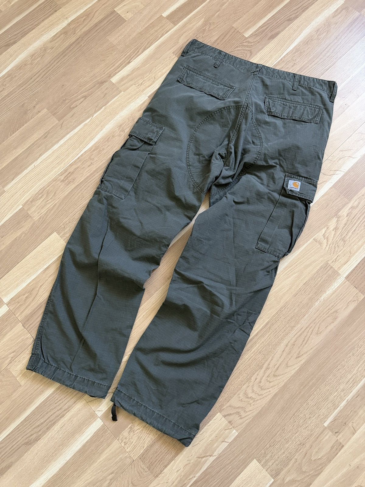 Carhartt Carhartt cargo regular pants vintage workwear khaki 2000s Size US 34 / EU 50 - 3 Thumbnail