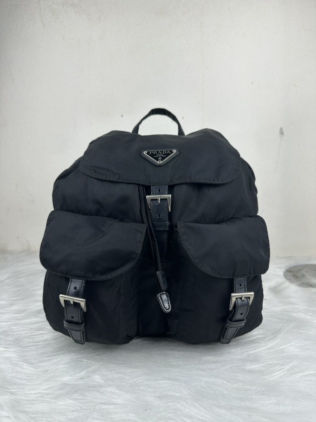 Prada Prada Nylon Vintage Backpack Size ONE SIZE - 1 Thumbnail