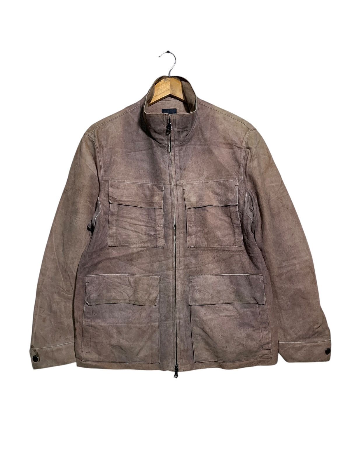 Hugo × Hugo Boss 🔥HUGO BOSS SPANISH LAMB SUEDE LEATHER JACKETS Size US L / EU 52-54 / 3 - 1 Thumbnail